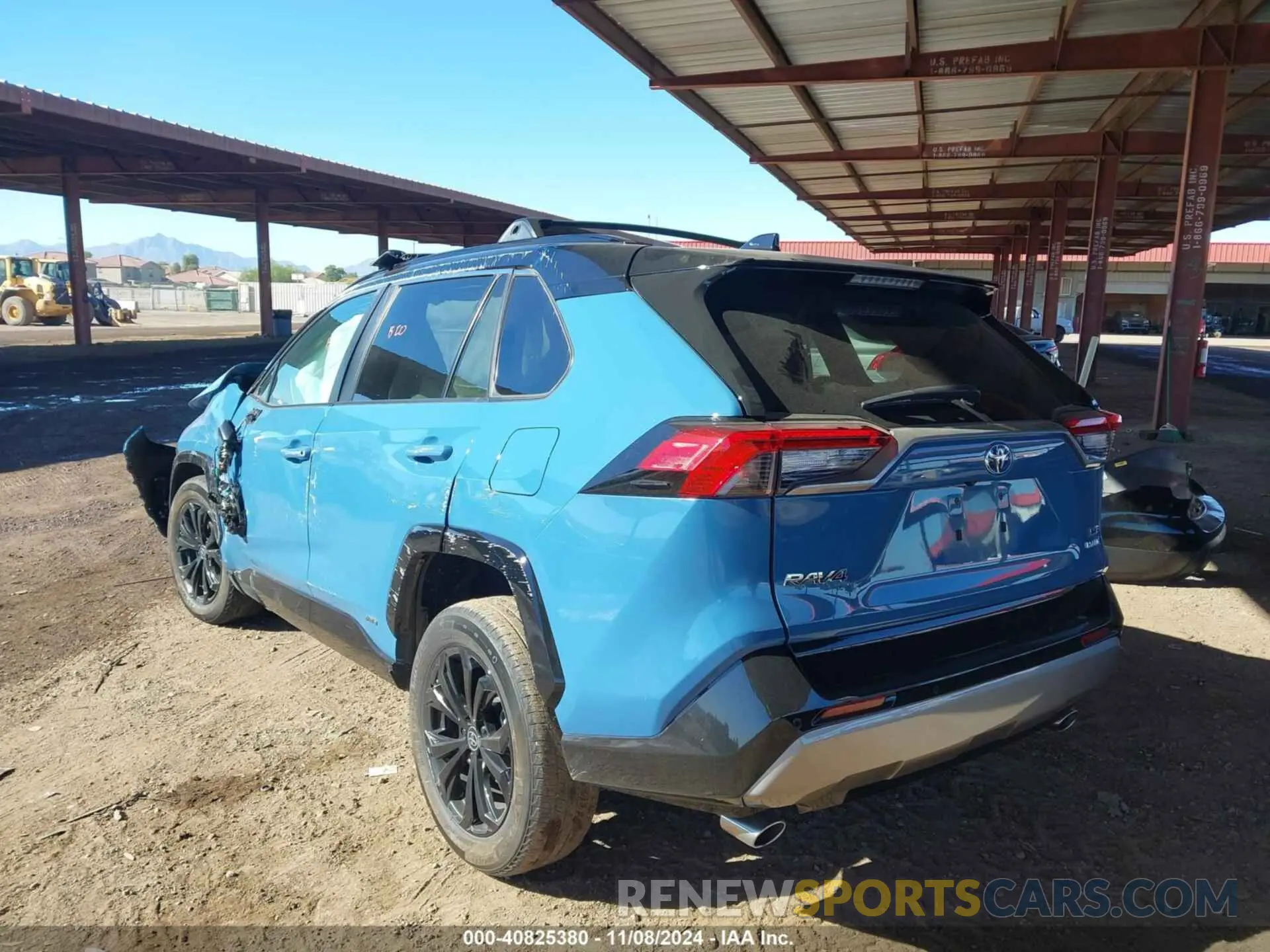 3 Фотография поврежденного автомобиля 4T3E6RFV7NU074854 TOYOTA RAV4 HYBRID 2022
