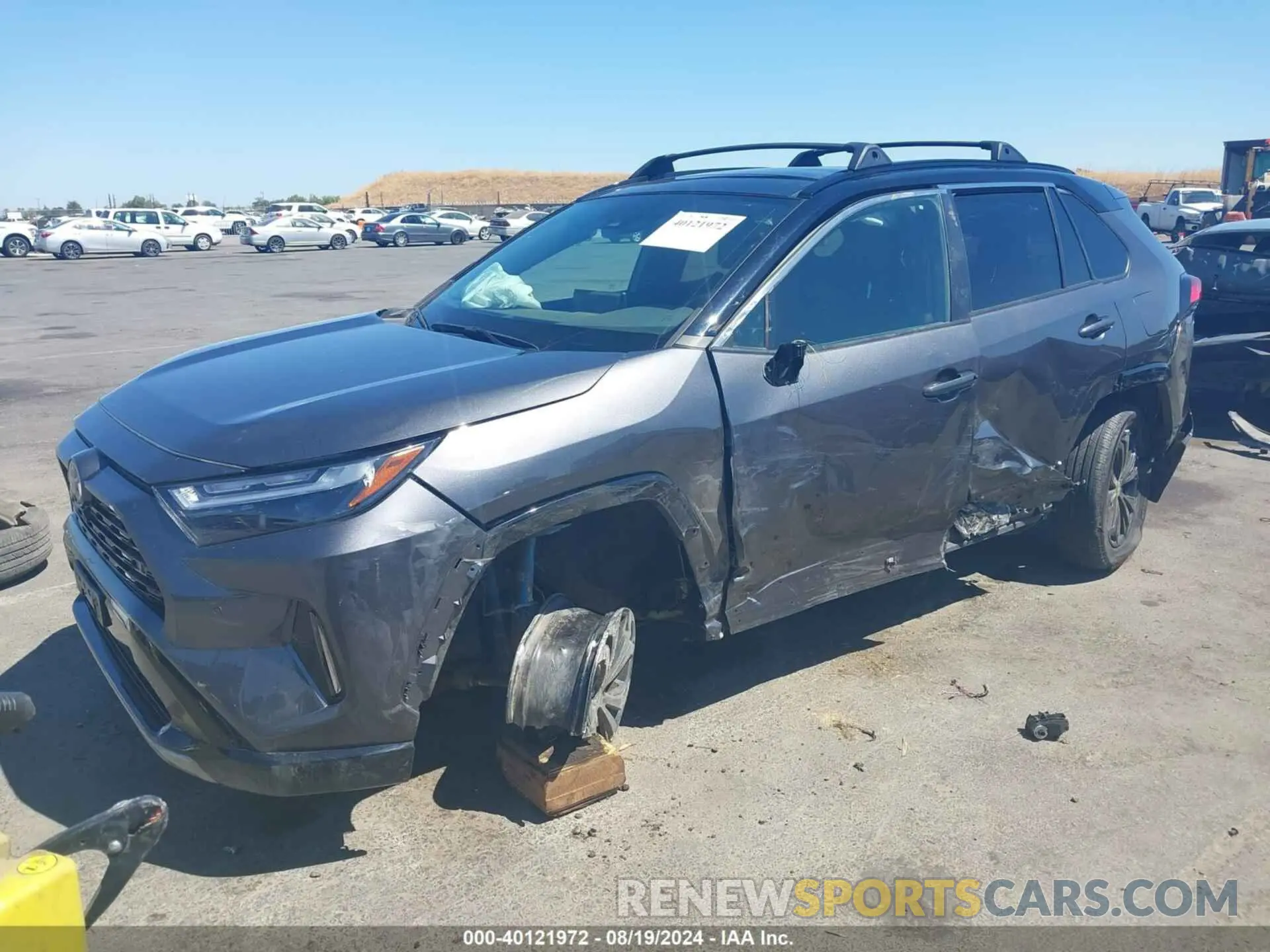 2 Фотография поврежденного автомобиля 4T3E6RFV9NU072622 TOYOTA RAV4 HYBRID 2022