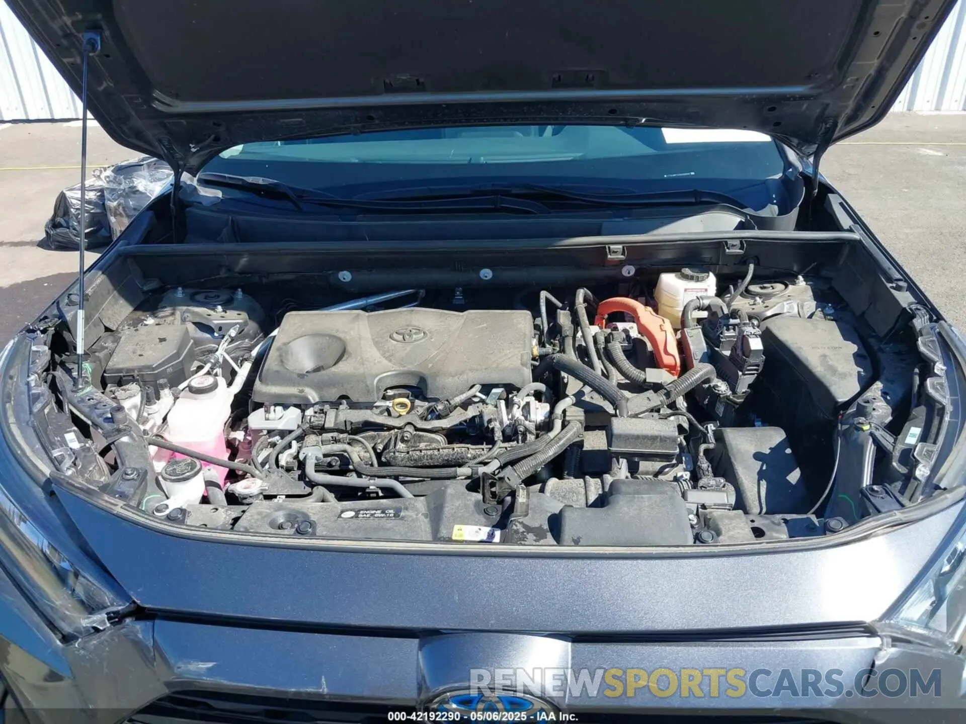 10 Фотография поврежденного автомобиля 4T3LWRFV4NU068095 TOYOTA RAV4 HYBRID 2022