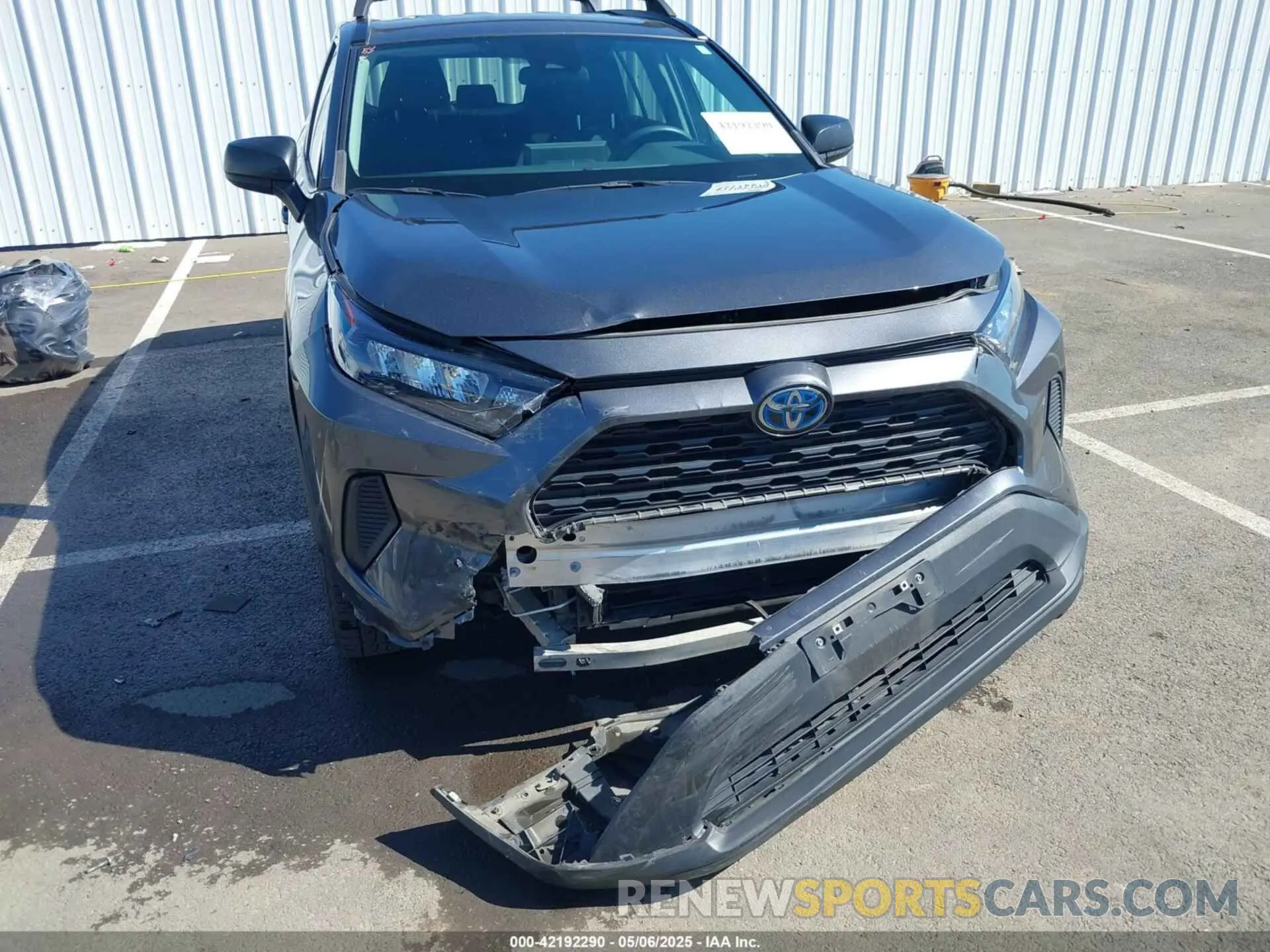 6 Фотография поврежденного автомобиля 4T3LWRFV4NU068095 TOYOTA RAV4 HYBRID 2022