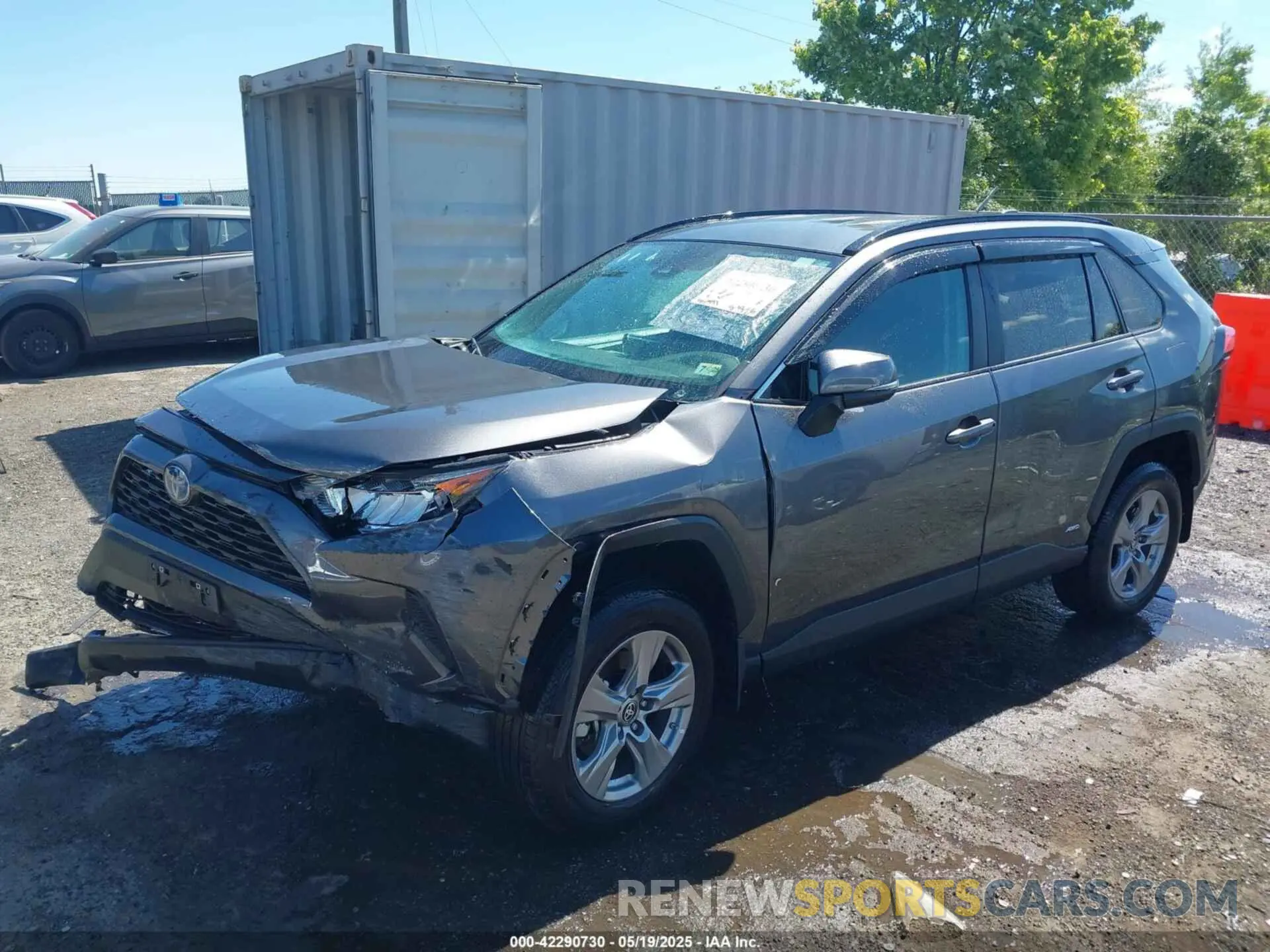 2 Photograph of a damaged car 4T3MWRFV7NU072226 TOYOTA RAV4 HYBRID 2022
