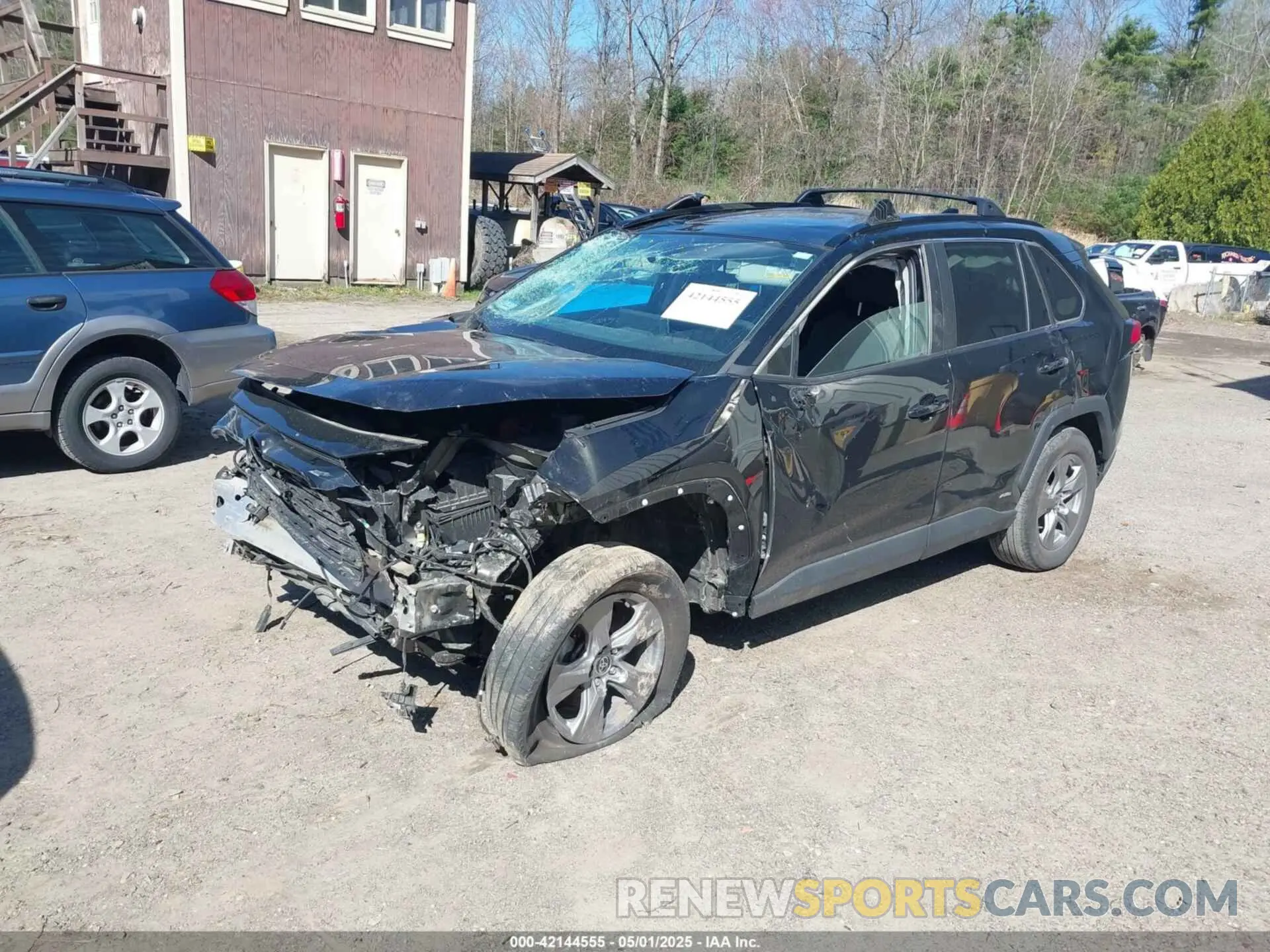 2 Фотография поврежденного автомобиля 4T3RWRFV0NU054821 TOYOTA RAV4 HYBRID 2022