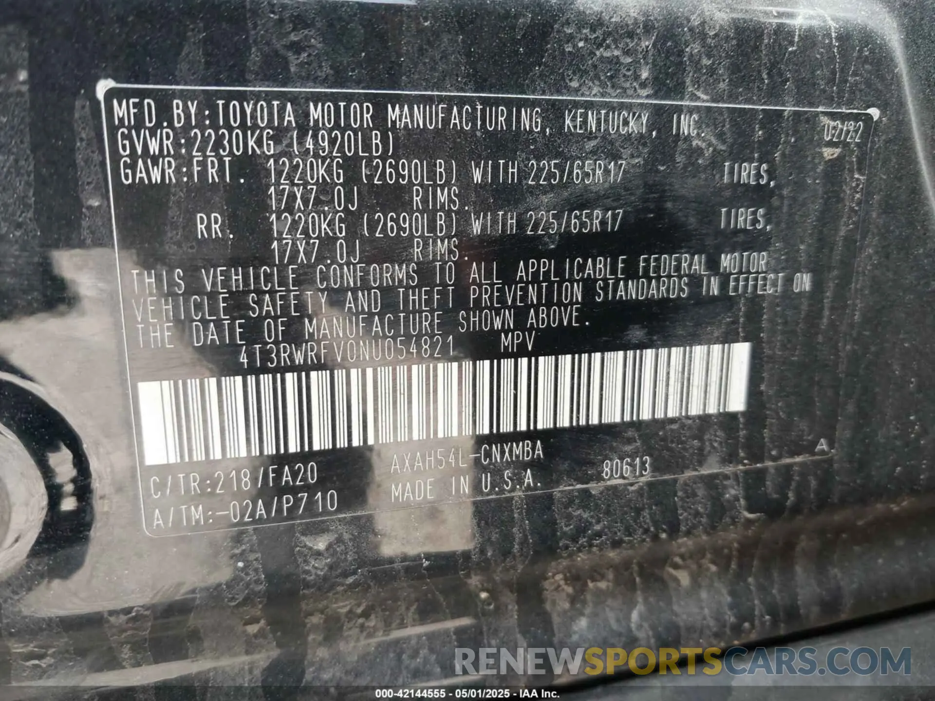 9 Фотография поврежденного автомобиля 4T3RWRFV0NU054821 TOYOTA RAV4 HYBRID 2022