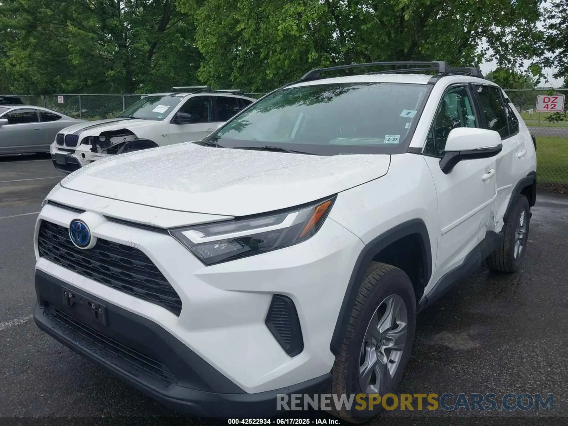 2 Photograph of a damaged car 4T3RWRFV0NU055144 TOYOTA RAV4 HYBRID 2022