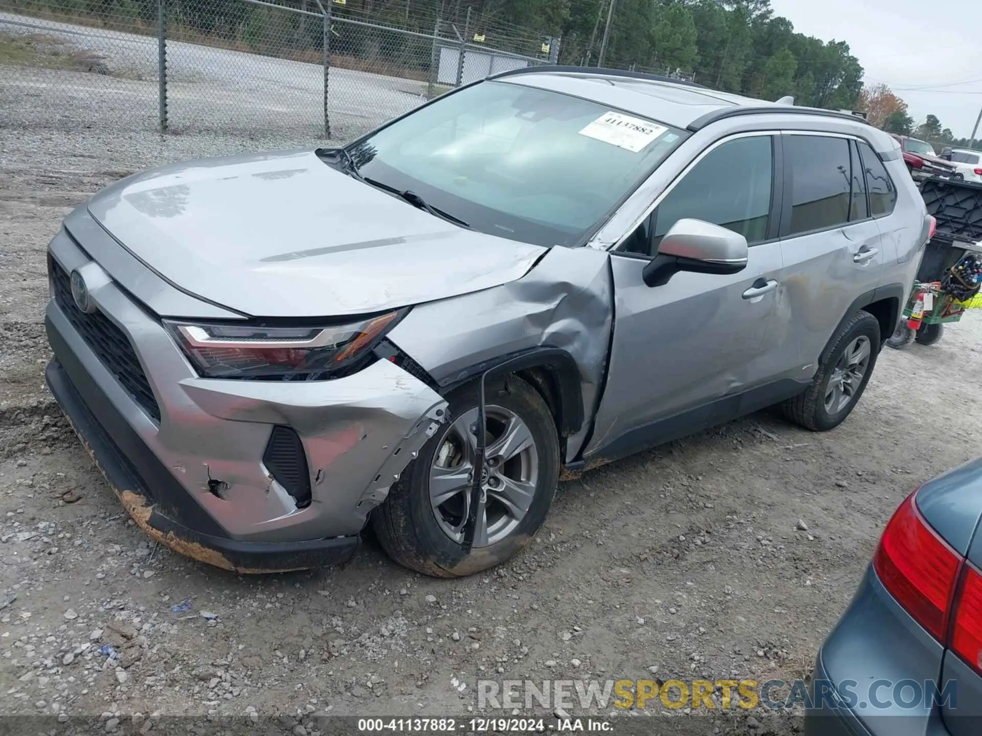 2 Фотография поврежденного автомобиля 4T3RWRFV0NU074874 TOYOTA RAV4 HYBRID 2022