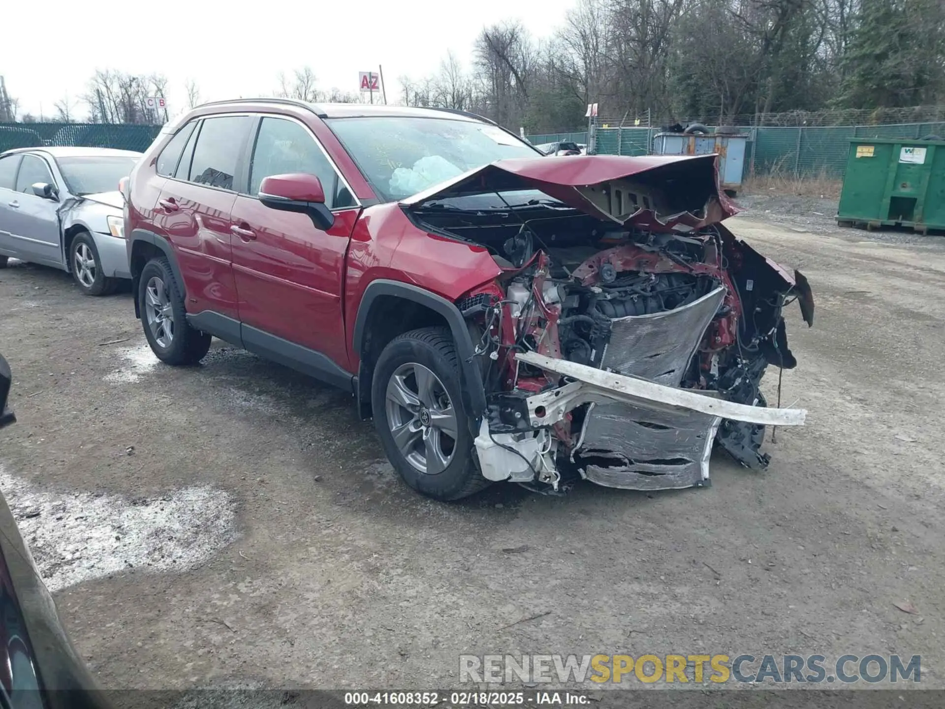 1 Photograph of a damaged car 4T3RWRFV1NU059879 TOYOTA RAV4 HYBRID 2022