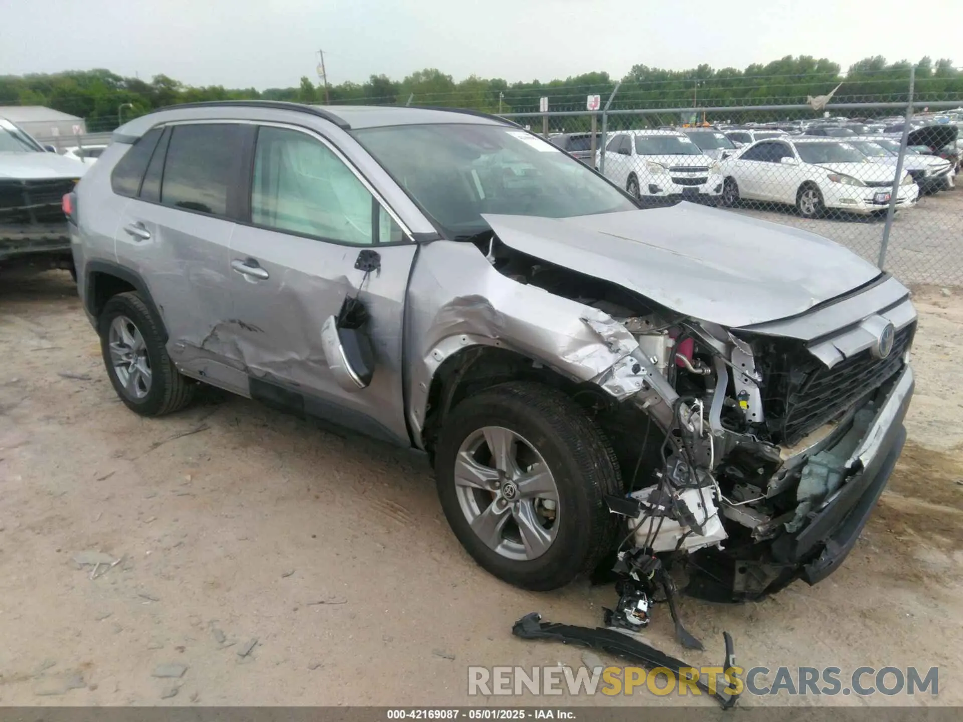 1 Photograph of a damaged car 4T3RWRFV3NU050617 TOYOTA RAV4 HYBRID 2022