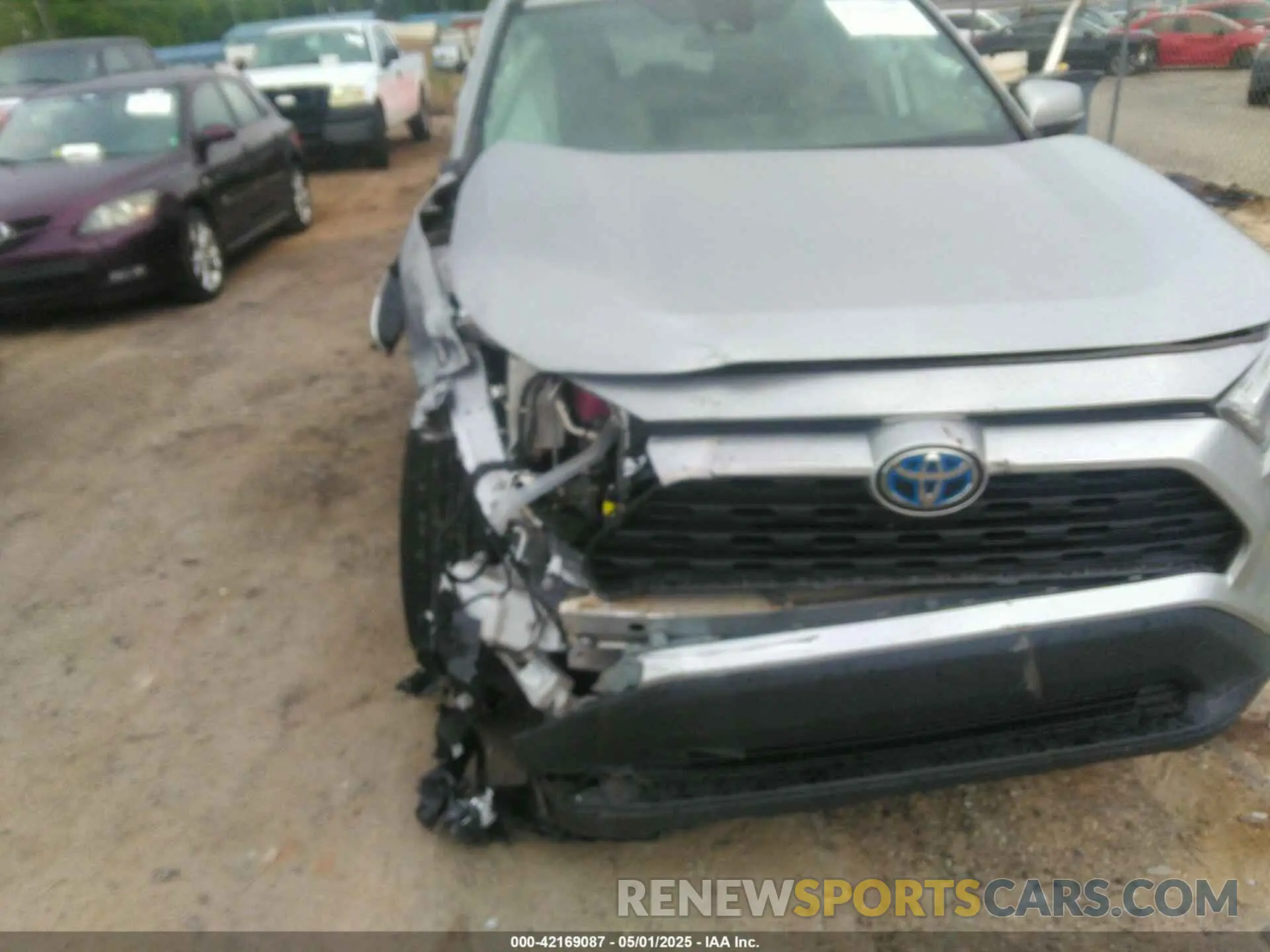 6 Photograph of a damaged car 4T3RWRFV3NU050617 TOYOTA RAV4 HYBRID 2022