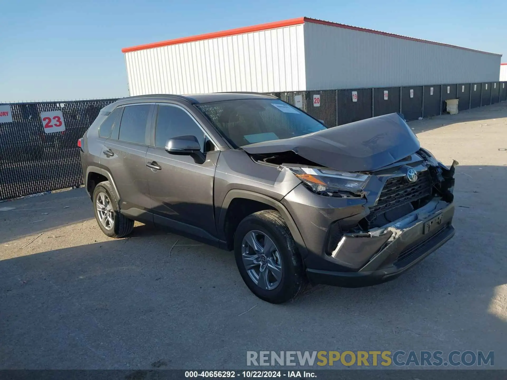 1 Photograph of a damaged car 4T3RWRFV3NU056658 TOYOTA RAV4 HYBRID 2022