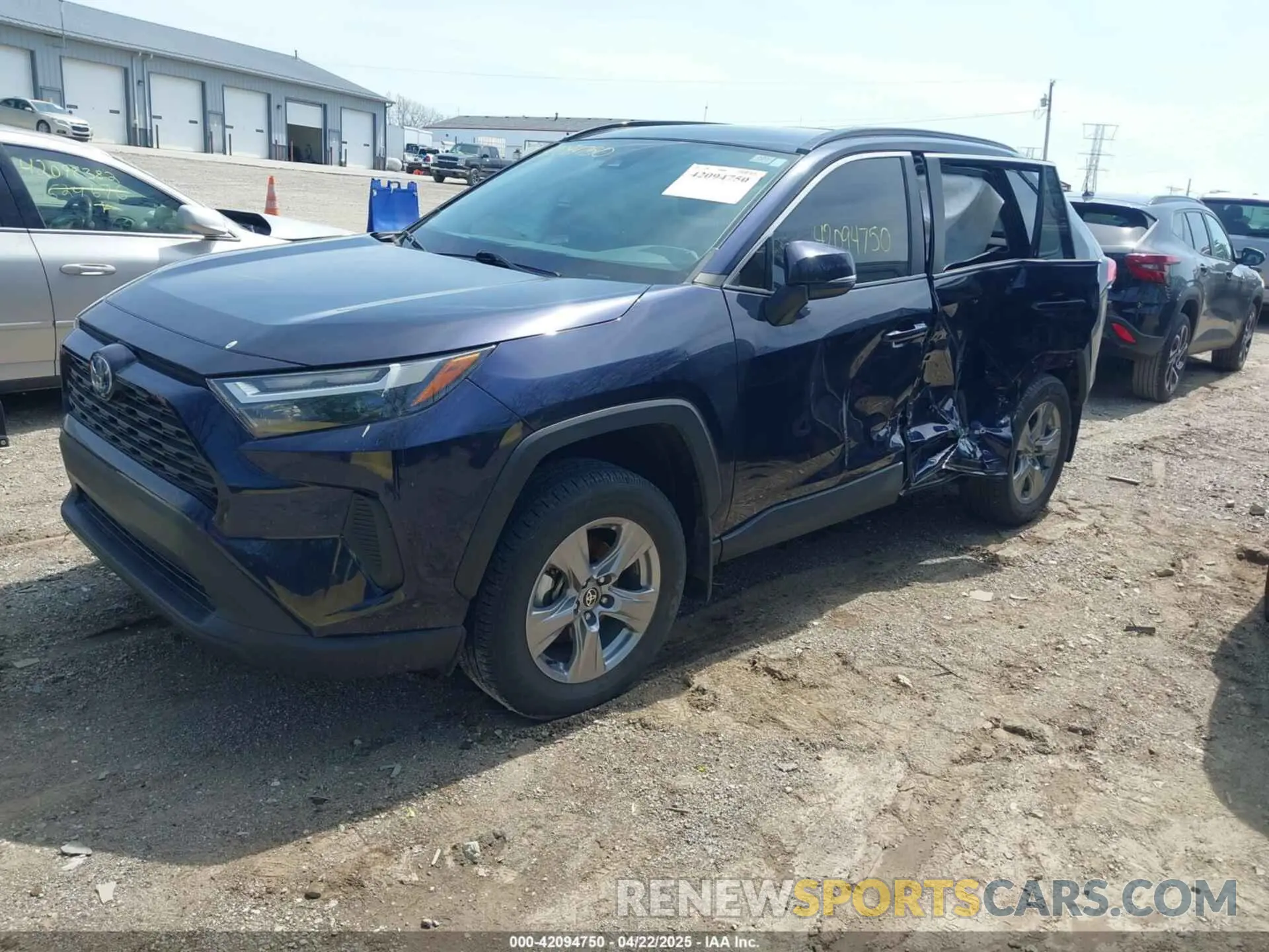 2 Photograph of a damaged car 4T3RWRFV3NU064582 TOYOTA RAV4 HYBRID 2022
