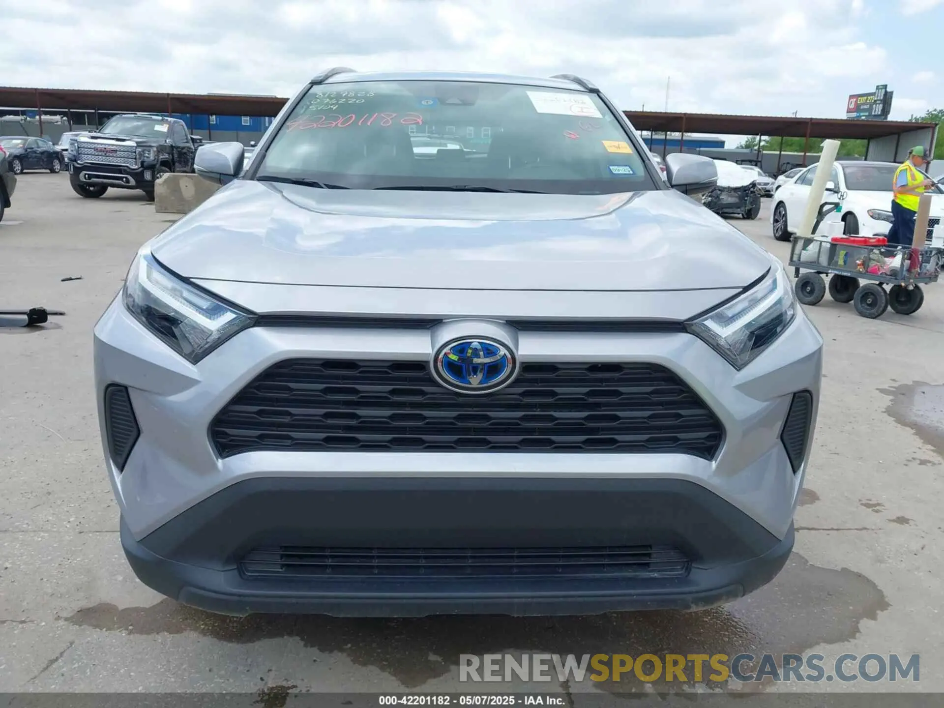 13 Фотография поврежденного автомобиля 4T3RWRFV7NU076220 TOYOTA RAV4 HYBRID 2022