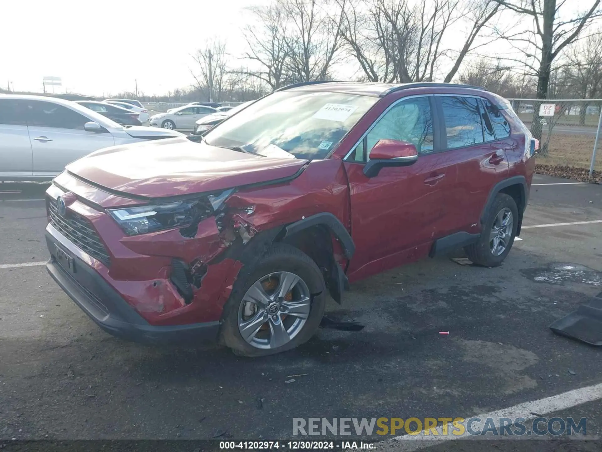 2 Photograph of a damaged car 4T3RWRFV8NU060446 TOYOTA RAV4 HYBRID 2022