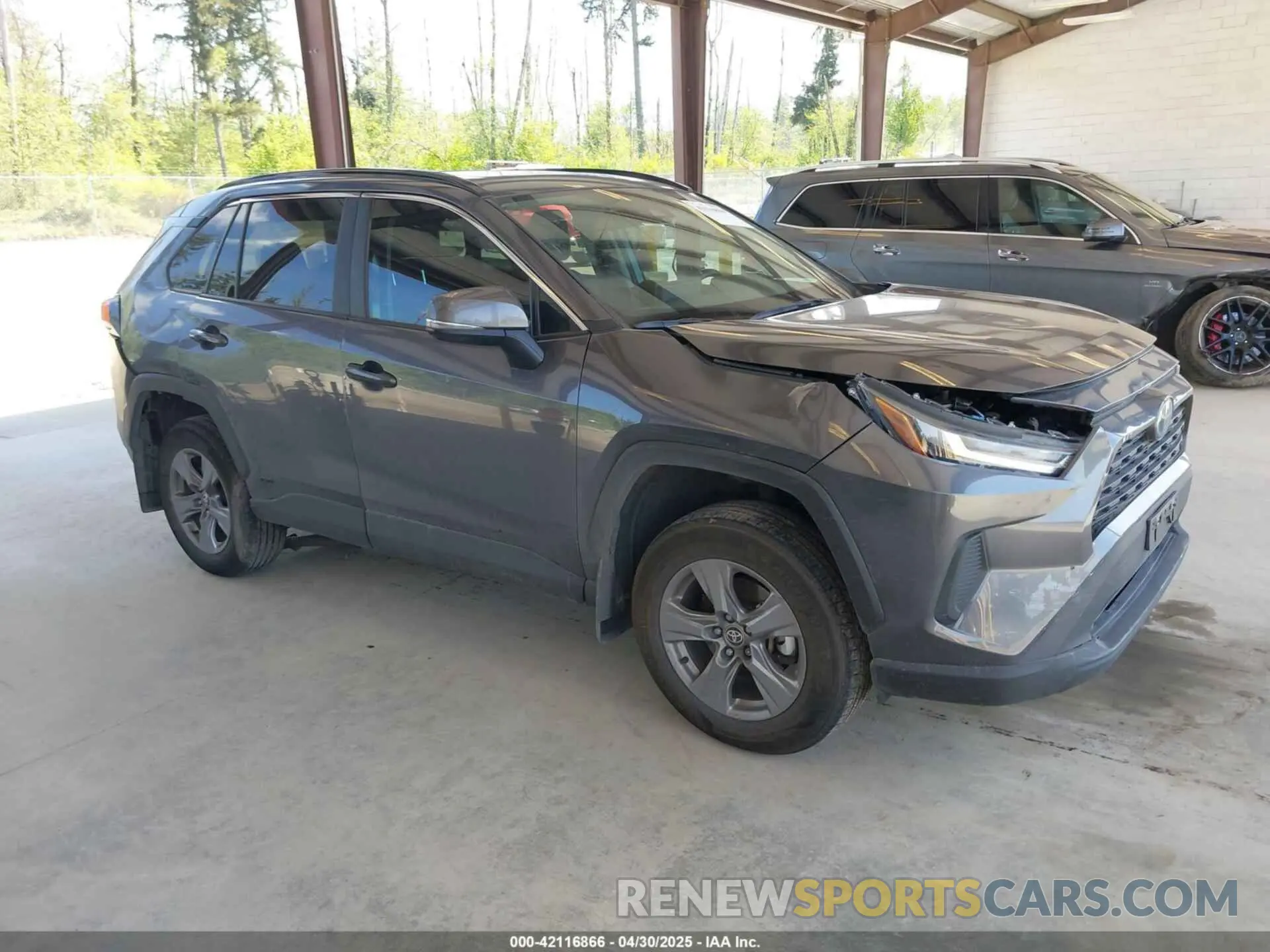 1 Photograph of a damaged car 4T3RWRFV9NU063517 TOYOTA RAV4 HYBRID 2022