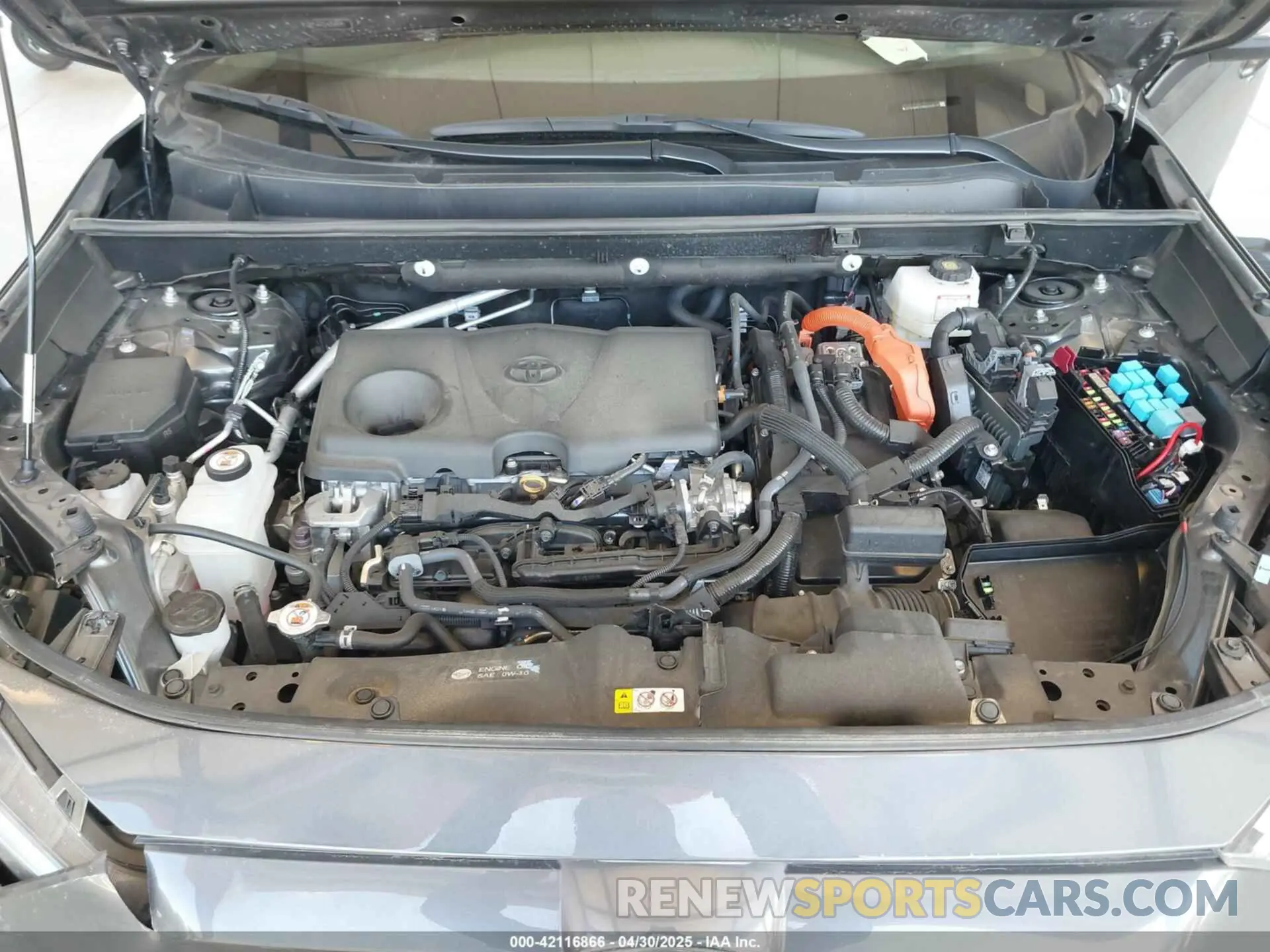 10 Photograph of a damaged car 4T3RWRFV9NU063517 TOYOTA RAV4 HYBRID 2022