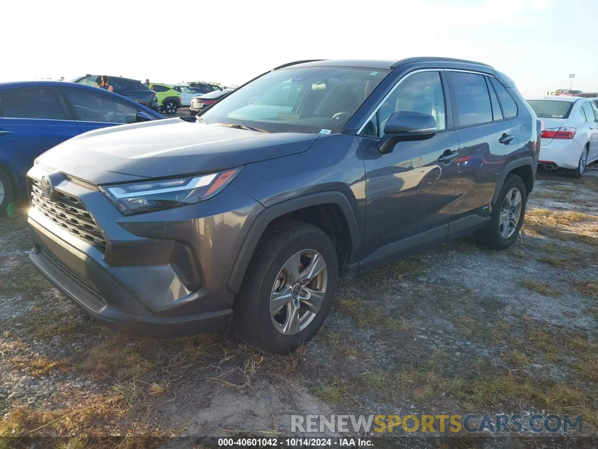 2 Photograph of a damaged car 4T3RWRFV9NU077580 TOYOTA RAV4 HYBRID 2022