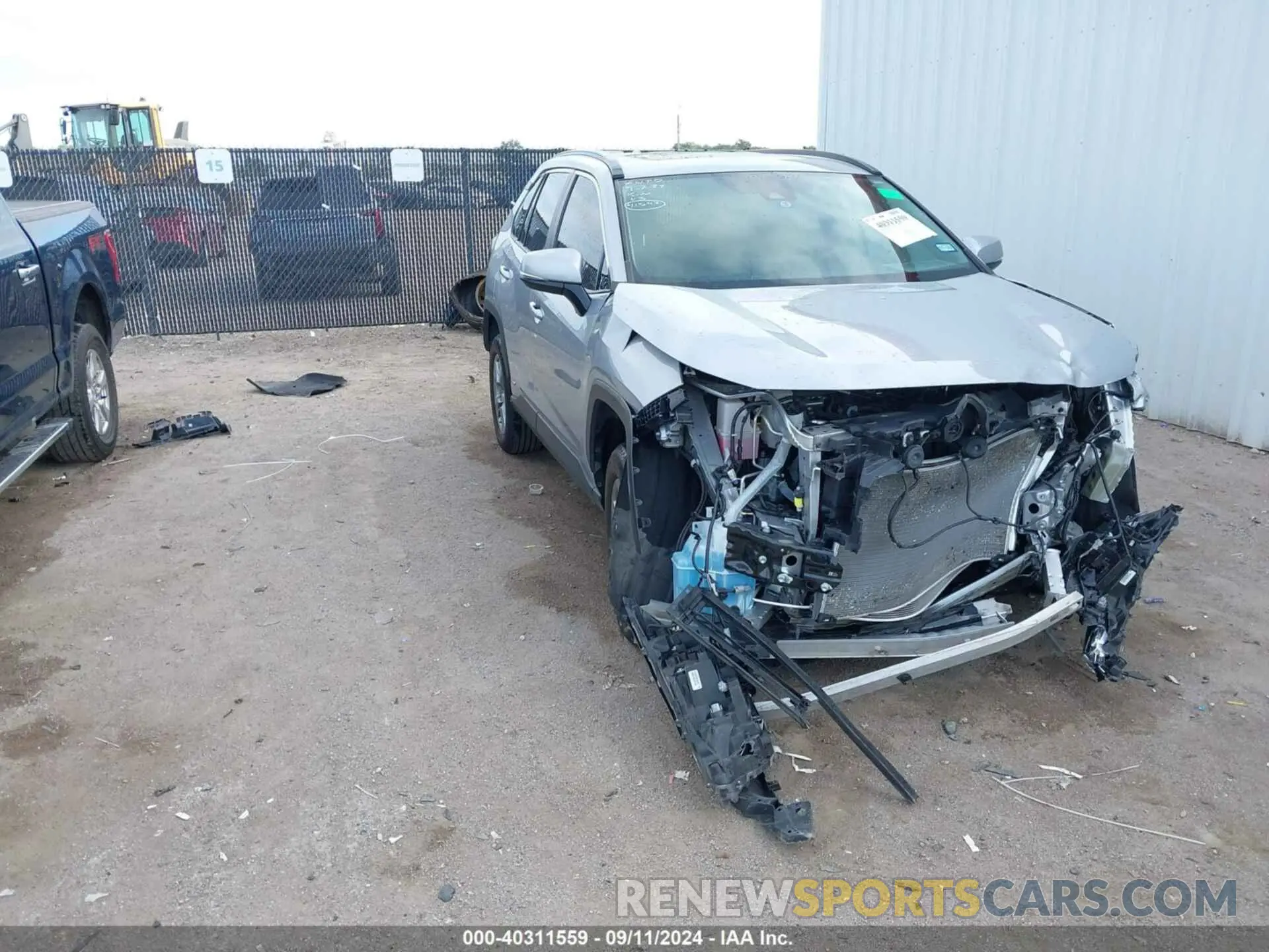 1 Photograph of a damaged car 4T3RWRFVXNU072288 TOYOTA RAV4 HYBRID 2022