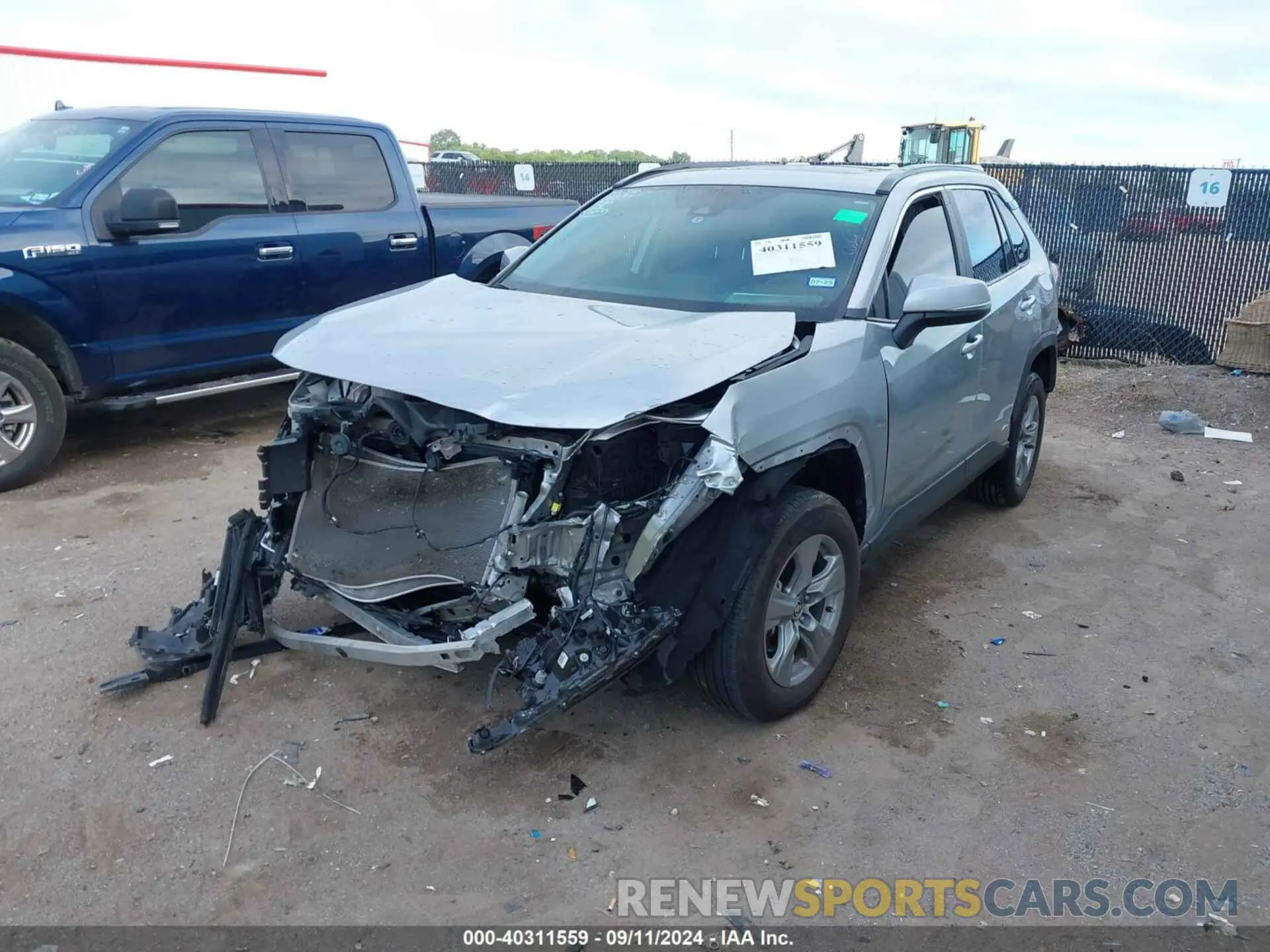 2 Photograph of a damaged car 4T3RWRFVXNU072288 TOYOTA RAV4 HYBRID 2022