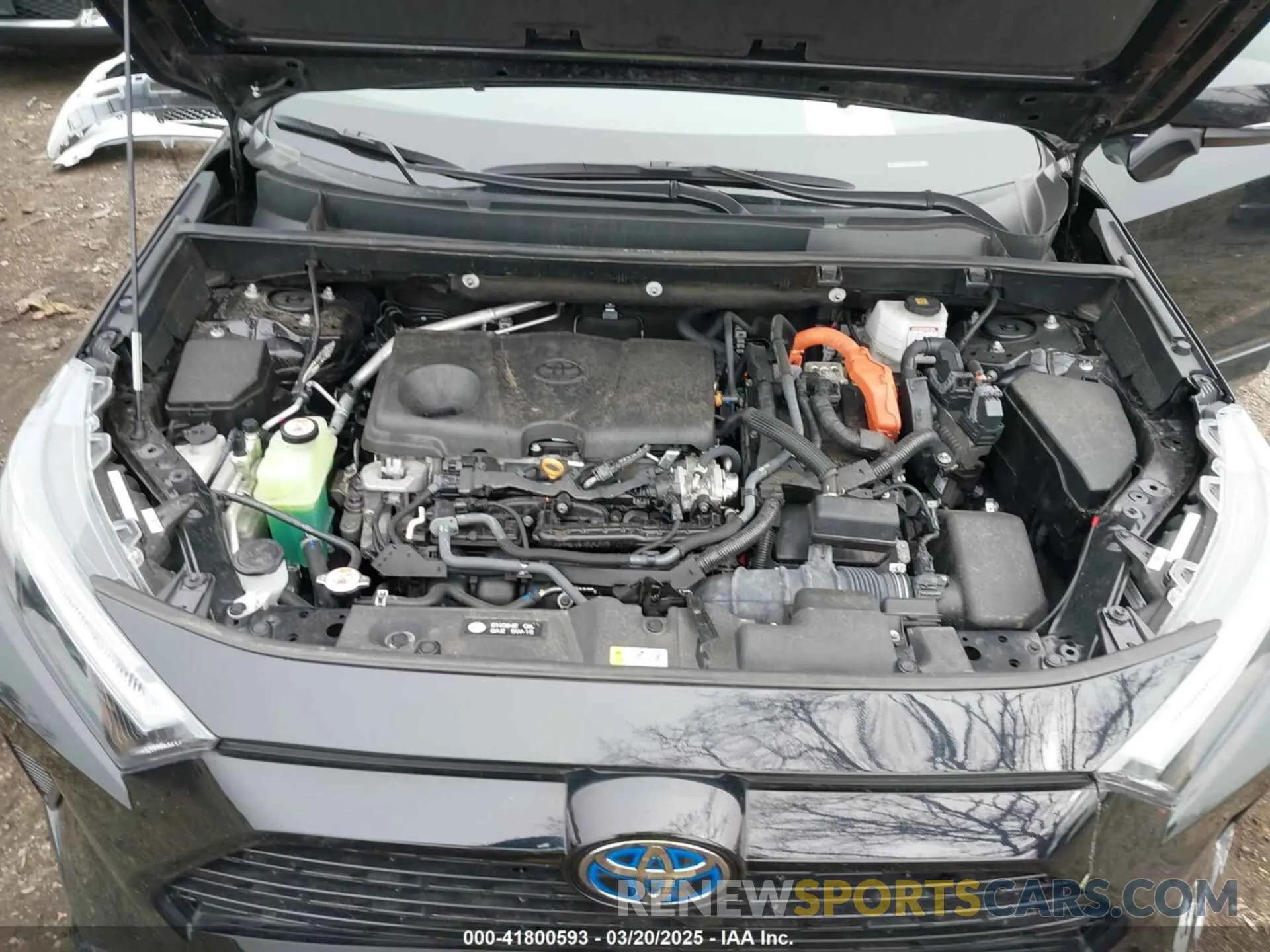 10 Фотография поврежденного автомобиля 4T3T6RFV8NU081545 TOYOTA RAV4 HYBRID 2022