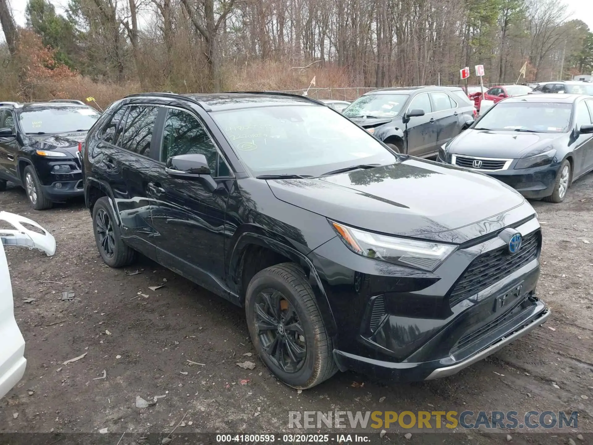 13 Фотография поврежденного автомобиля 4T3T6RFV8NU081545 TOYOTA RAV4 HYBRID 2022
