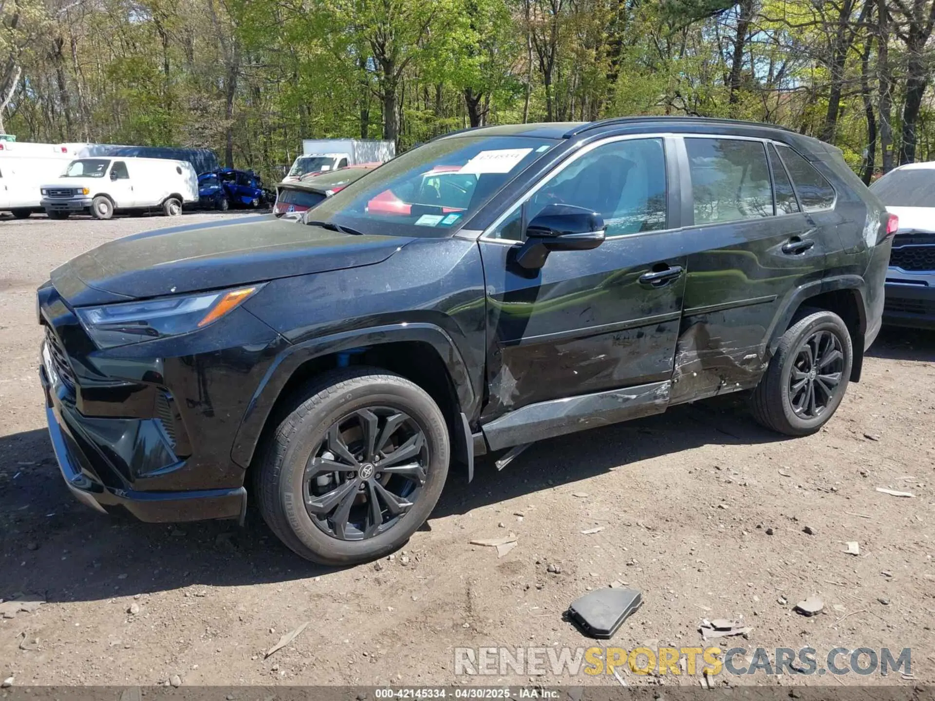 2 Фотография поврежденного автомобиля 4T3T6RFVXNU088724 TOYOTA RAV4 HYBRID 2022