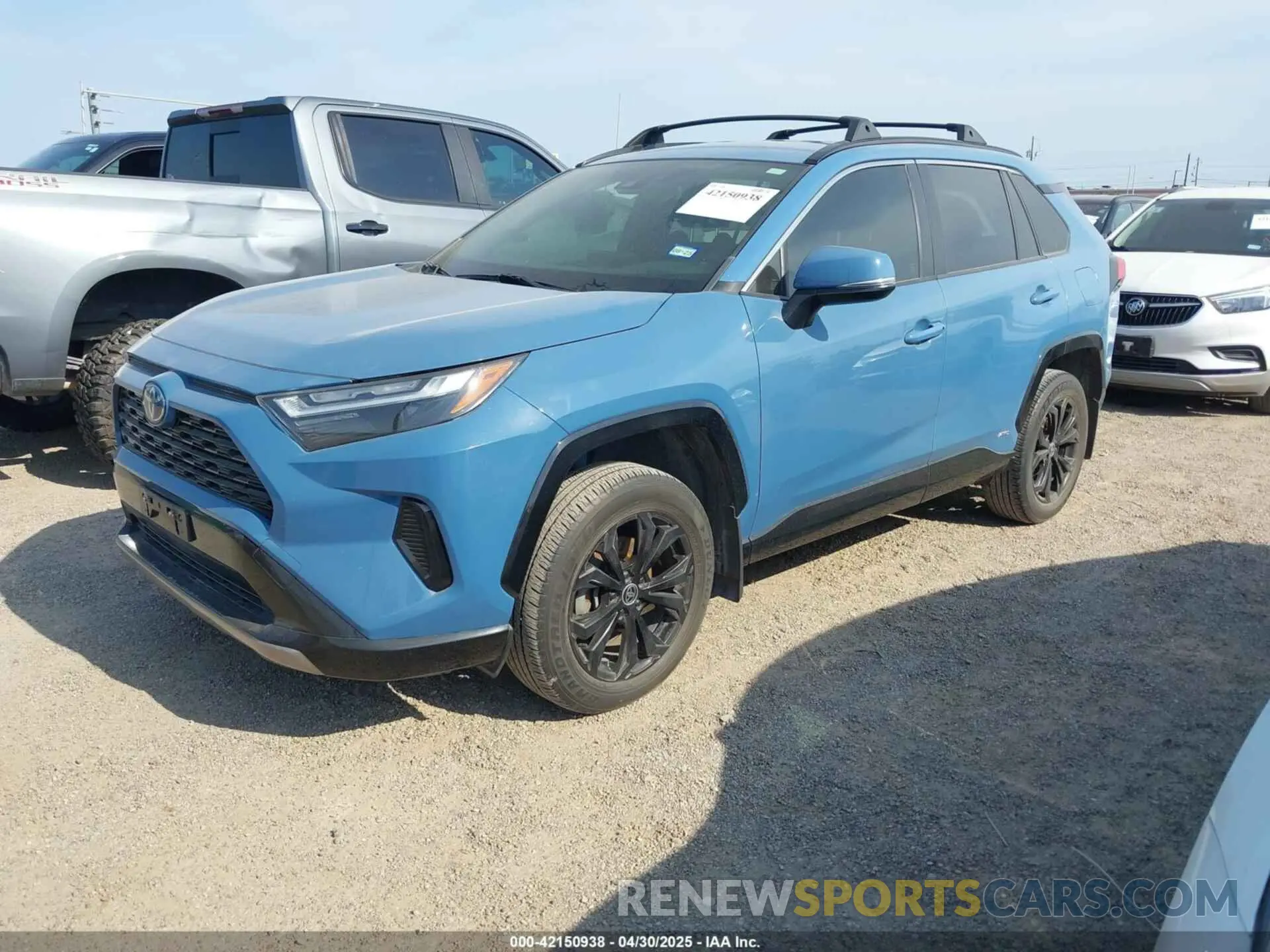 2 Фотография поврежденного автомобиля JTM16RFV0ND071693 TOYOTA RAV4 HYBRID 2022
