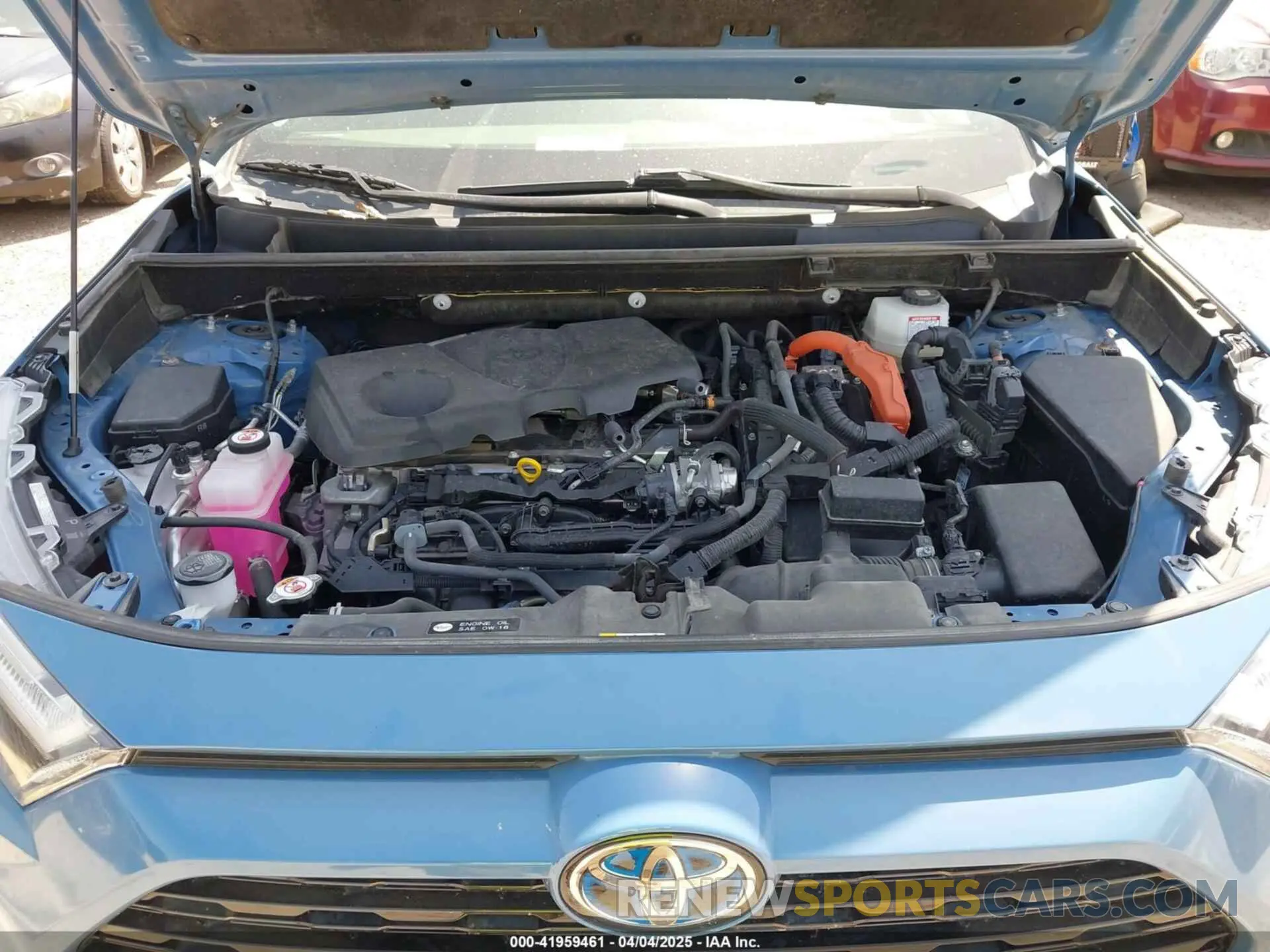 10 Фотография поврежденного автомобиля JTM16RFV3ND065595 TOYOTA RAV4 HYBRID 2022