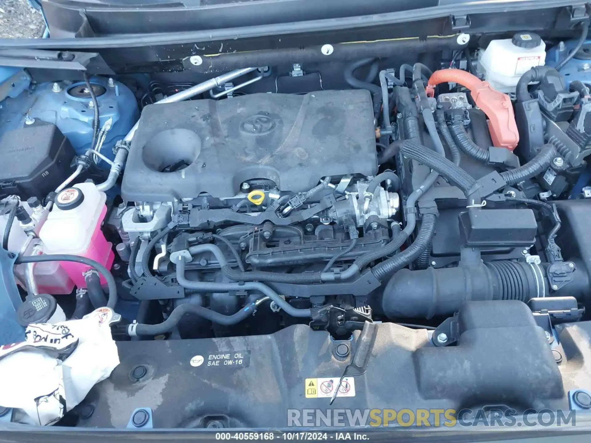 10 Photograph of a damaged car JTM16RFV4ND071048 TOYOTA RAV4 HYBRID 2022