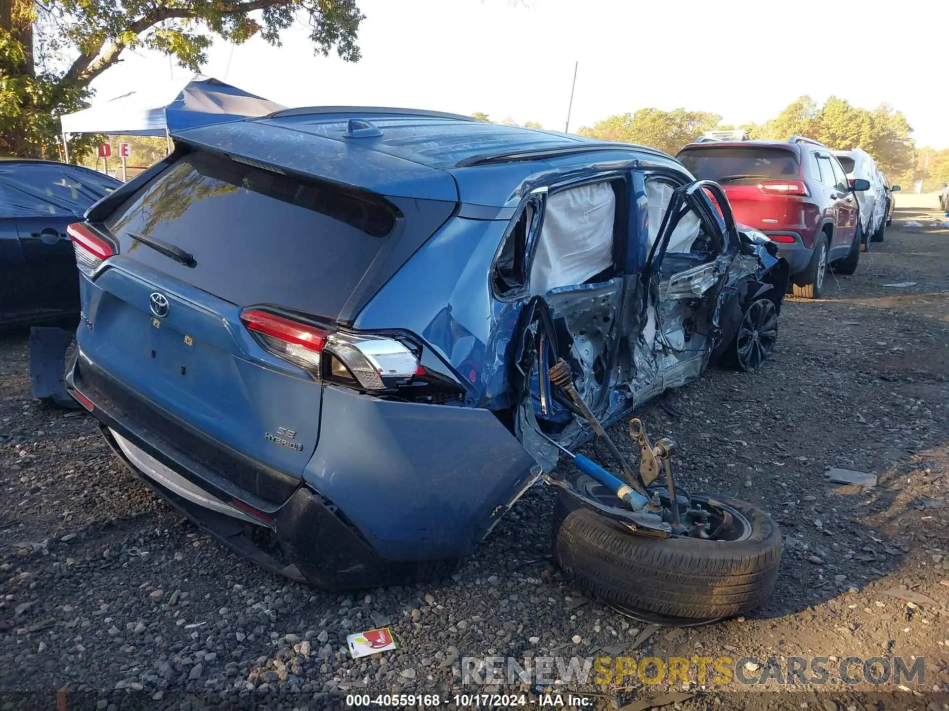 4 Photograph of a damaged car JTM16RFV4ND071048 TOYOTA RAV4 HYBRID 2022