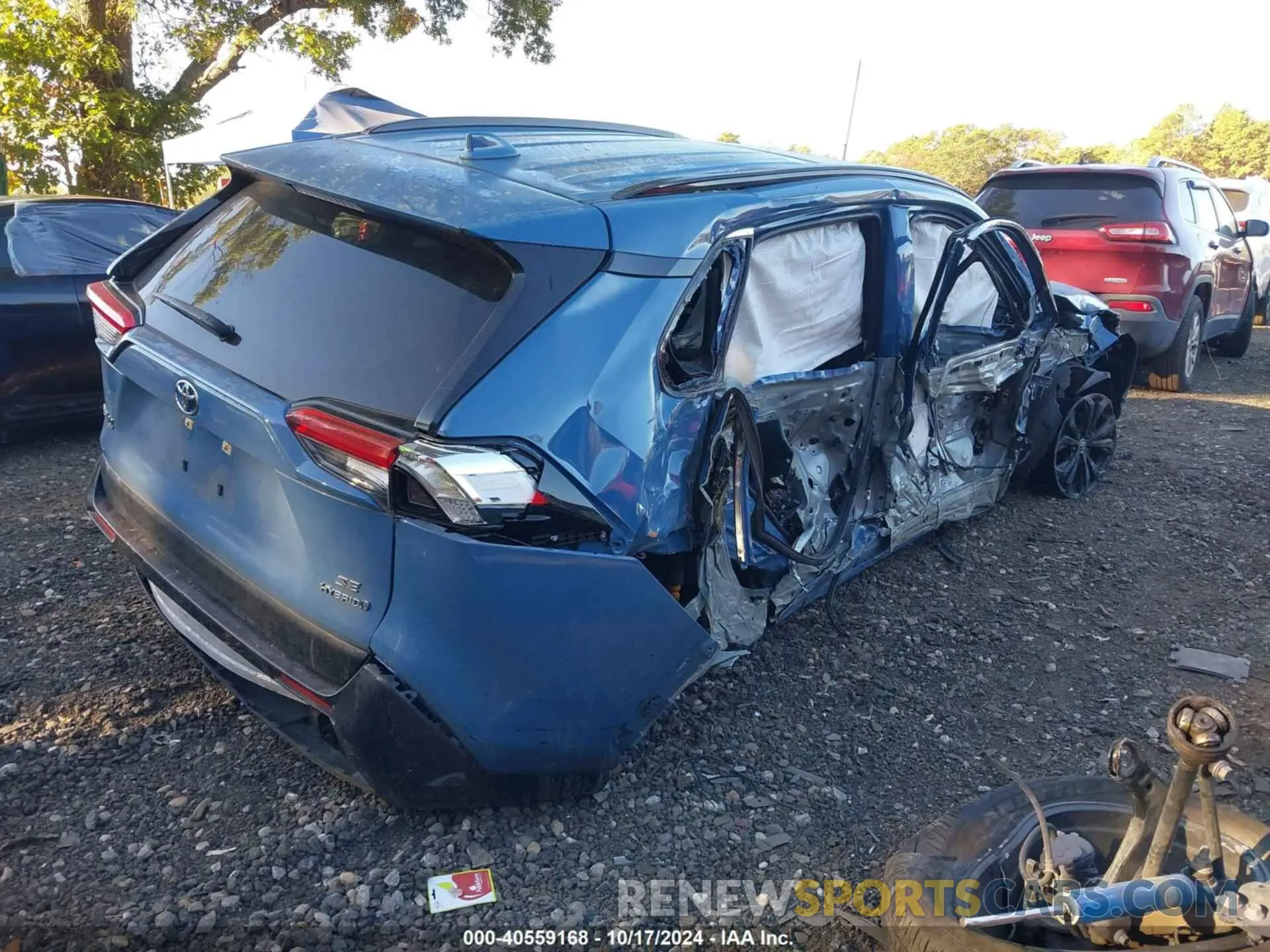 6 Photograph of a damaged car JTM16RFV4ND071048 TOYOTA RAV4 HYBRID 2022