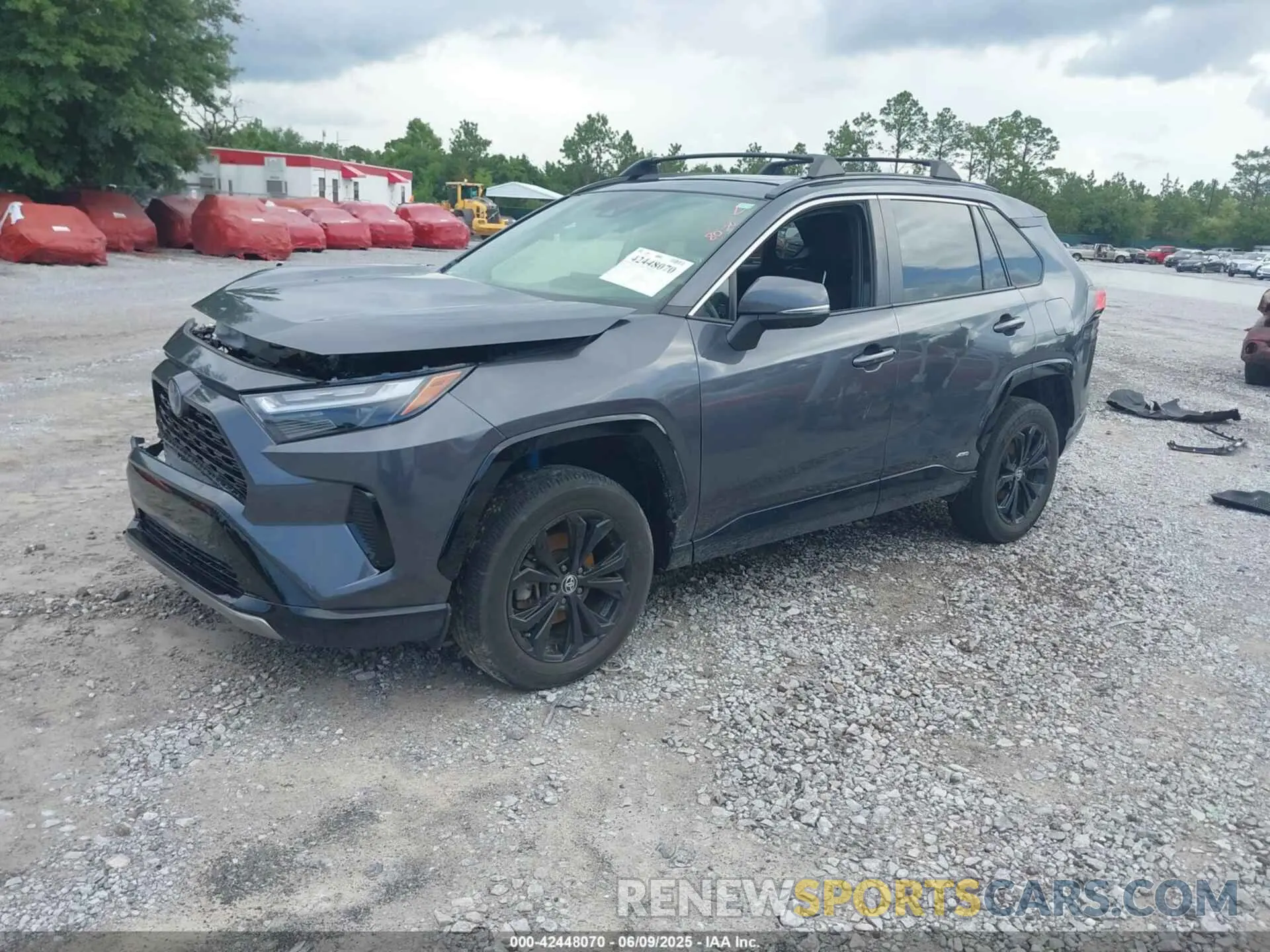 2 Photograph of a damaged car JTM16RFV6ND521976 TOYOTA RAV4 HYBRID 2022
