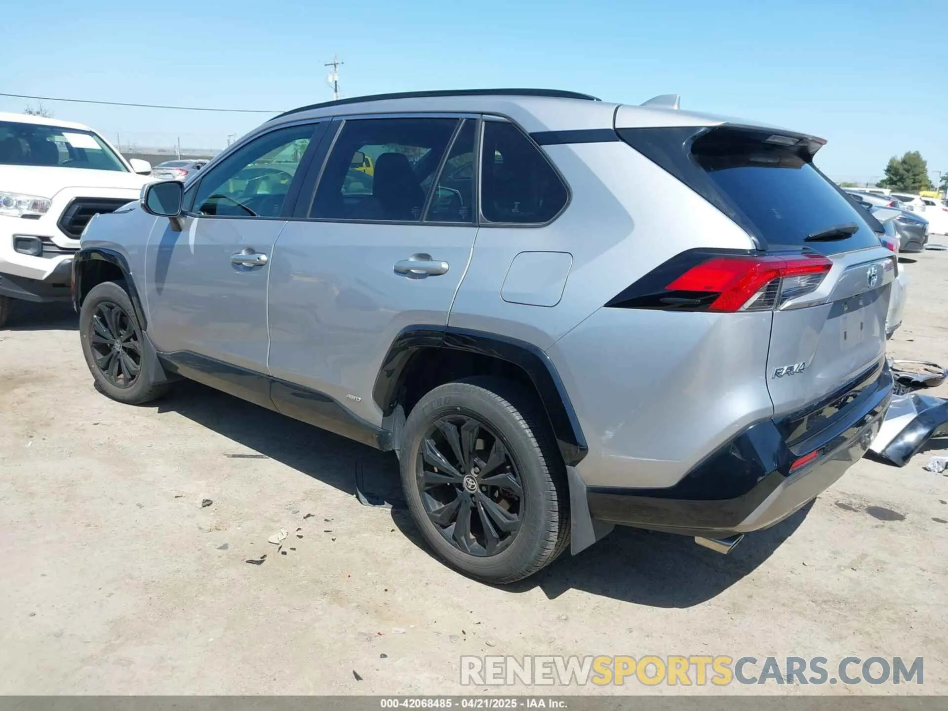 3 Photograph of a damaged car JTM16RFV7ND062263 TOYOTA RAV4 HYBRID 2022