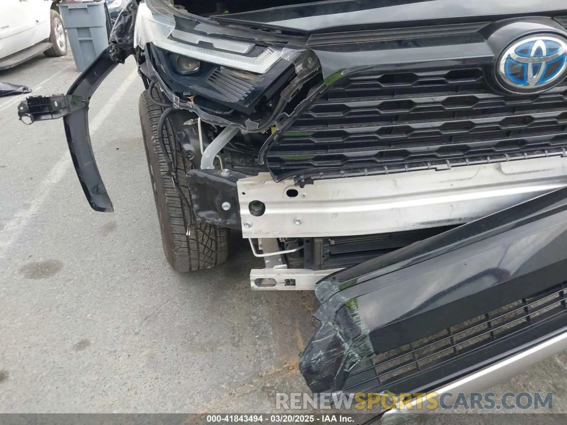 6 Фотография поврежденного автомобиля JTM16RFV8ND056777 TOYOTA RAV4 HYBRID 2022