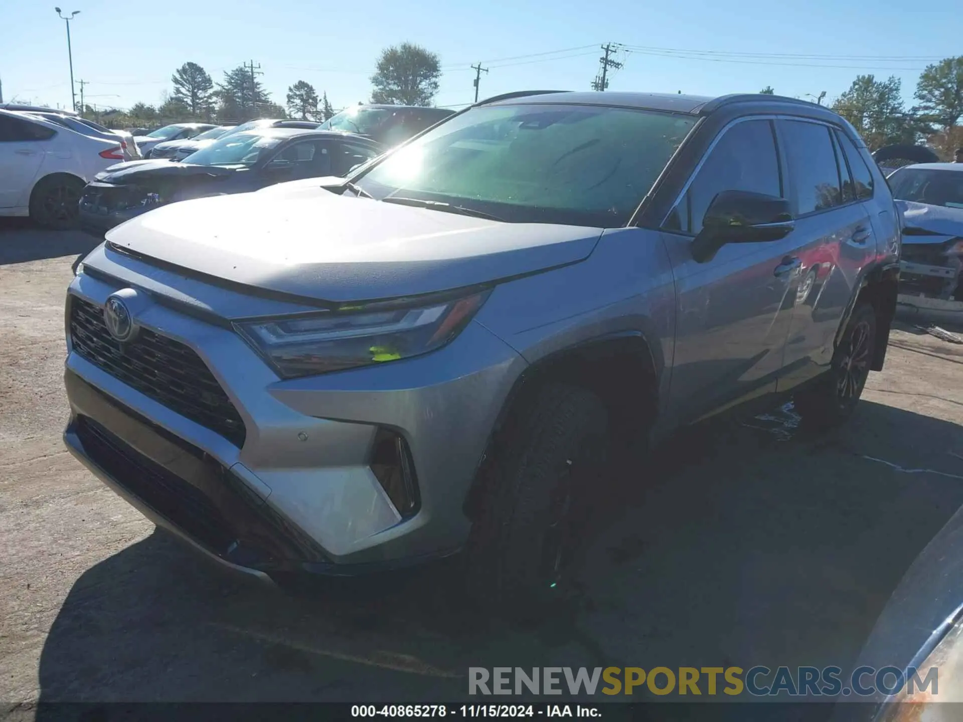2 Photograph of a damaged car JTME6RFV1ND520851 TOYOTA RAV4 HYBRID 2022