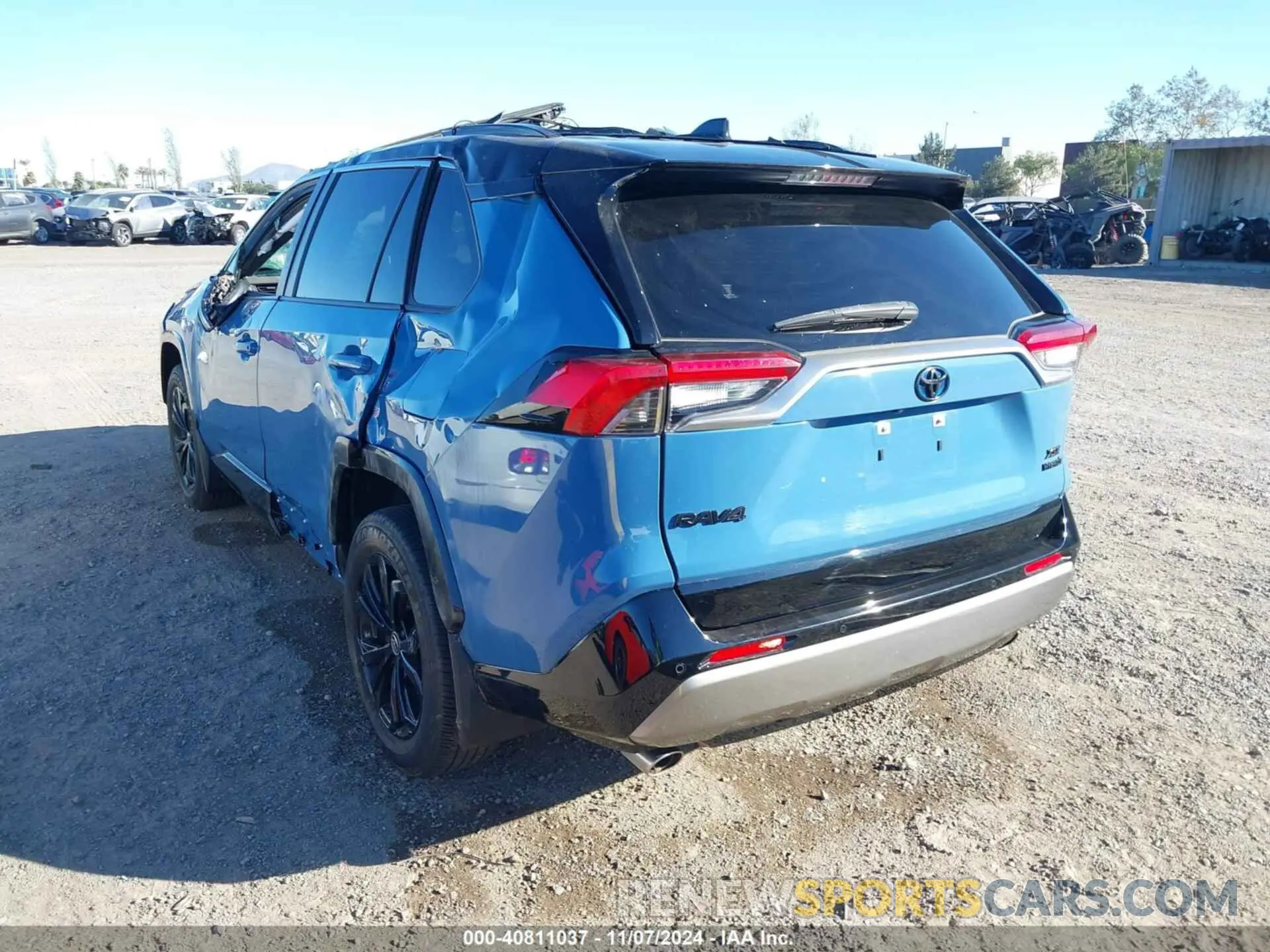 3 Фотография поврежденного автомобиля JTME6RFV6ND522627 TOYOTA RAV4 HYBRID 2022