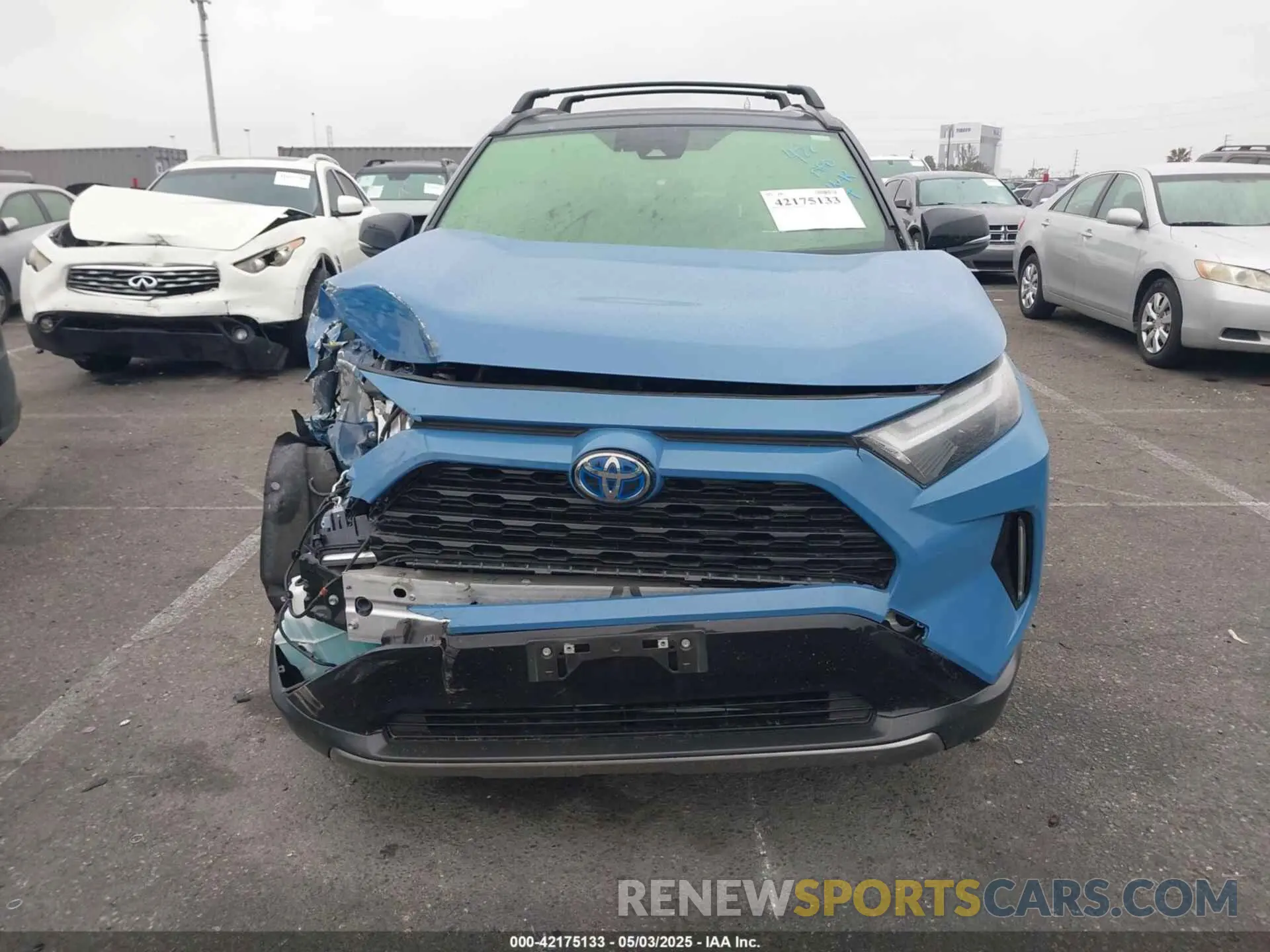 12 Фотография поврежденного автомобиля JTME6RFV7ND530526 TOYOTA RAV4 HYBRID 2022