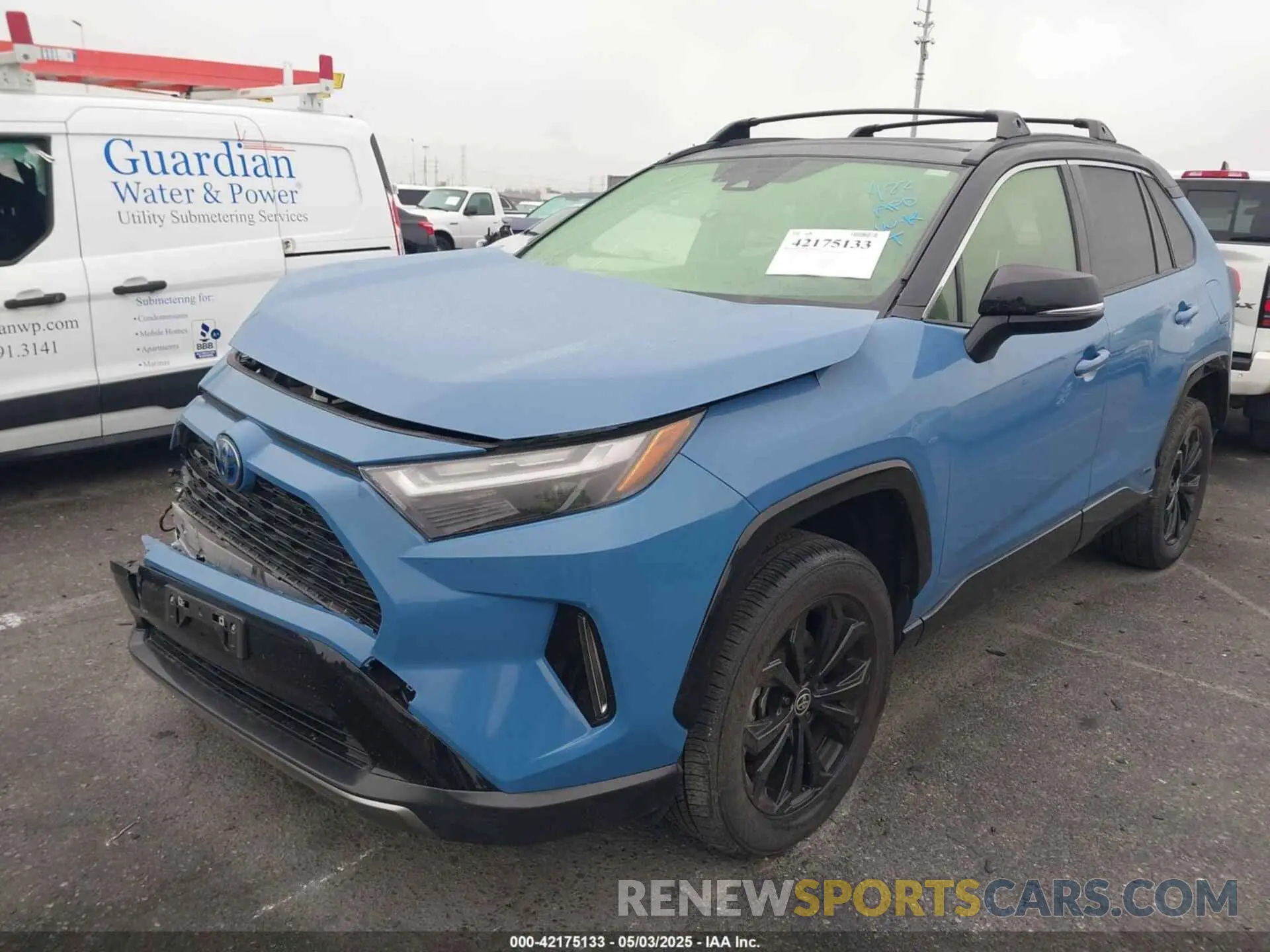 2 Фотография поврежденного автомобиля JTME6RFV7ND530526 TOYOTA RAV4 HYBRID 2022
