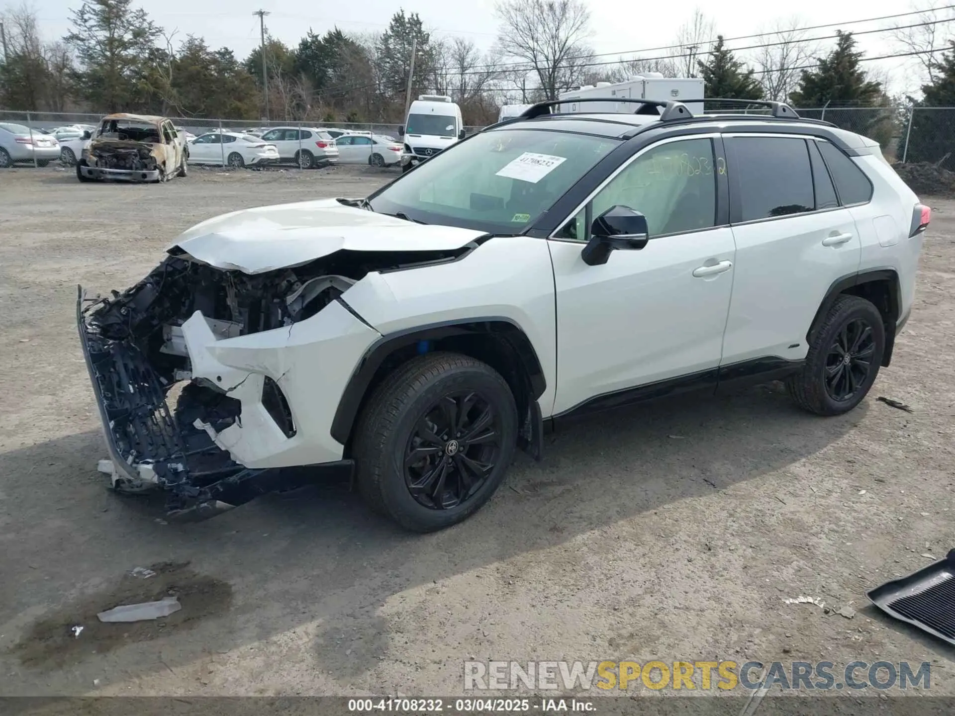 2 Фотография поврежденного автомобиля JTME6RFV8NJ013379 TOYOTA RAV4 HYBRID 2022