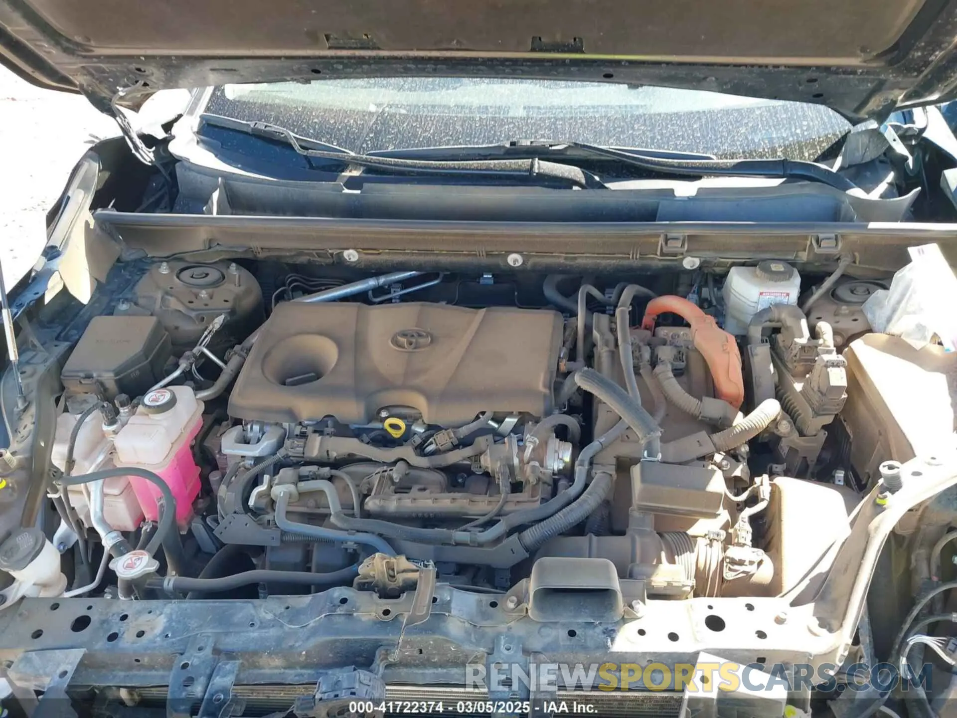10 Фотография поврежденного автомобиля JTMLWRFV5ND144243 TOYOTA RAV4 HYBRID 2022
