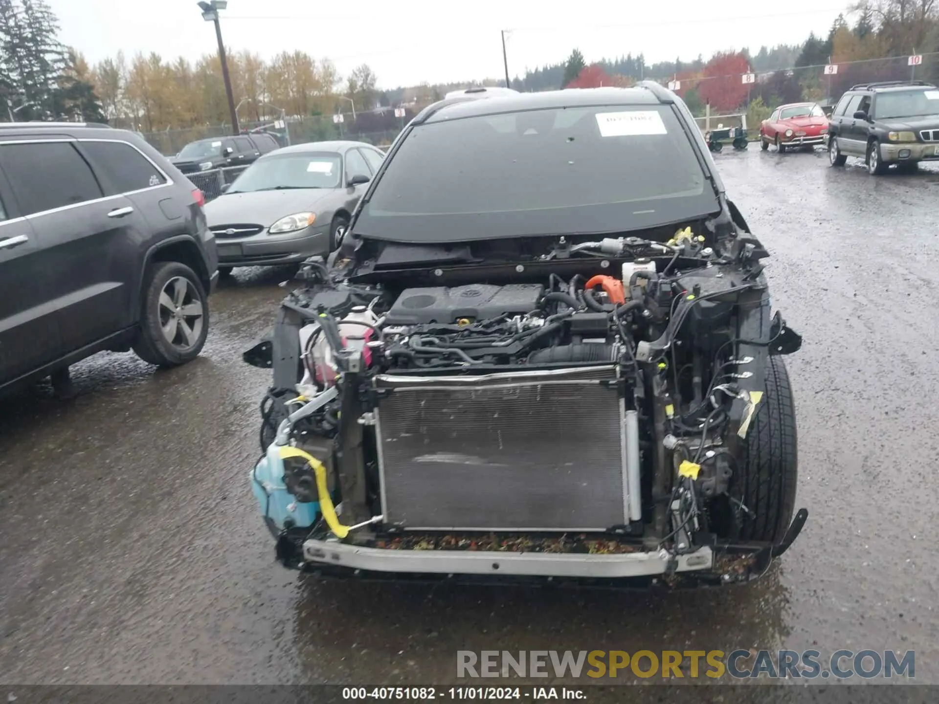 12 Фотография поврежденного автомобиля JTMLWRFVXND567321 TOYOTA RAV4 HYBRID 2022