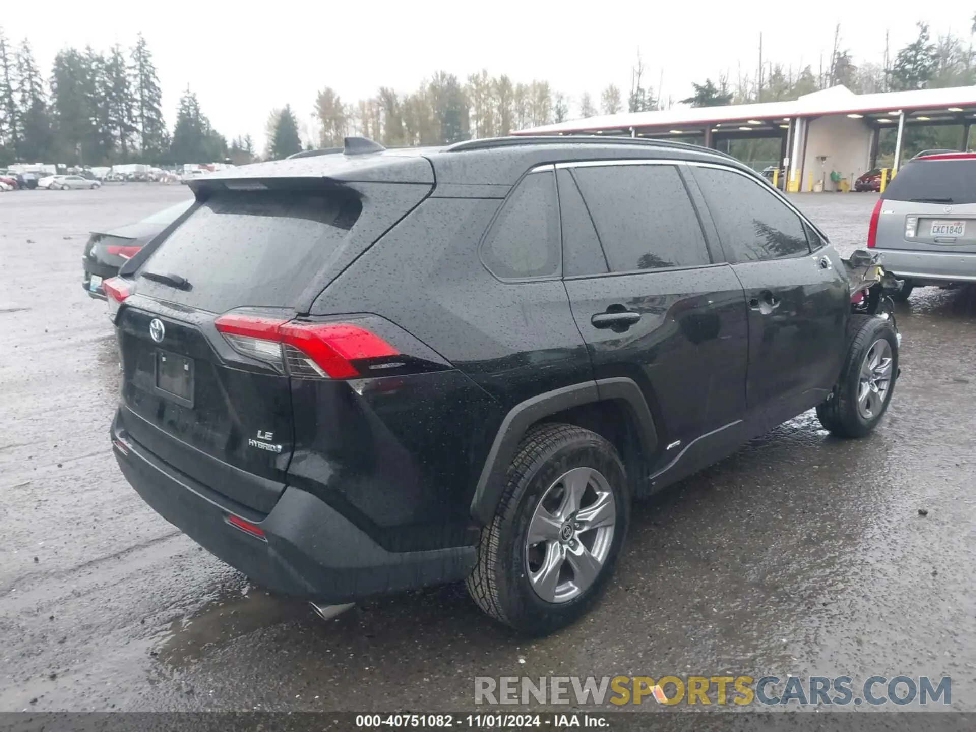 4 Фотография поврежденного автомобиля JTMLWRFVXND567321 TOYOTA RAV4 HYBRID 2022