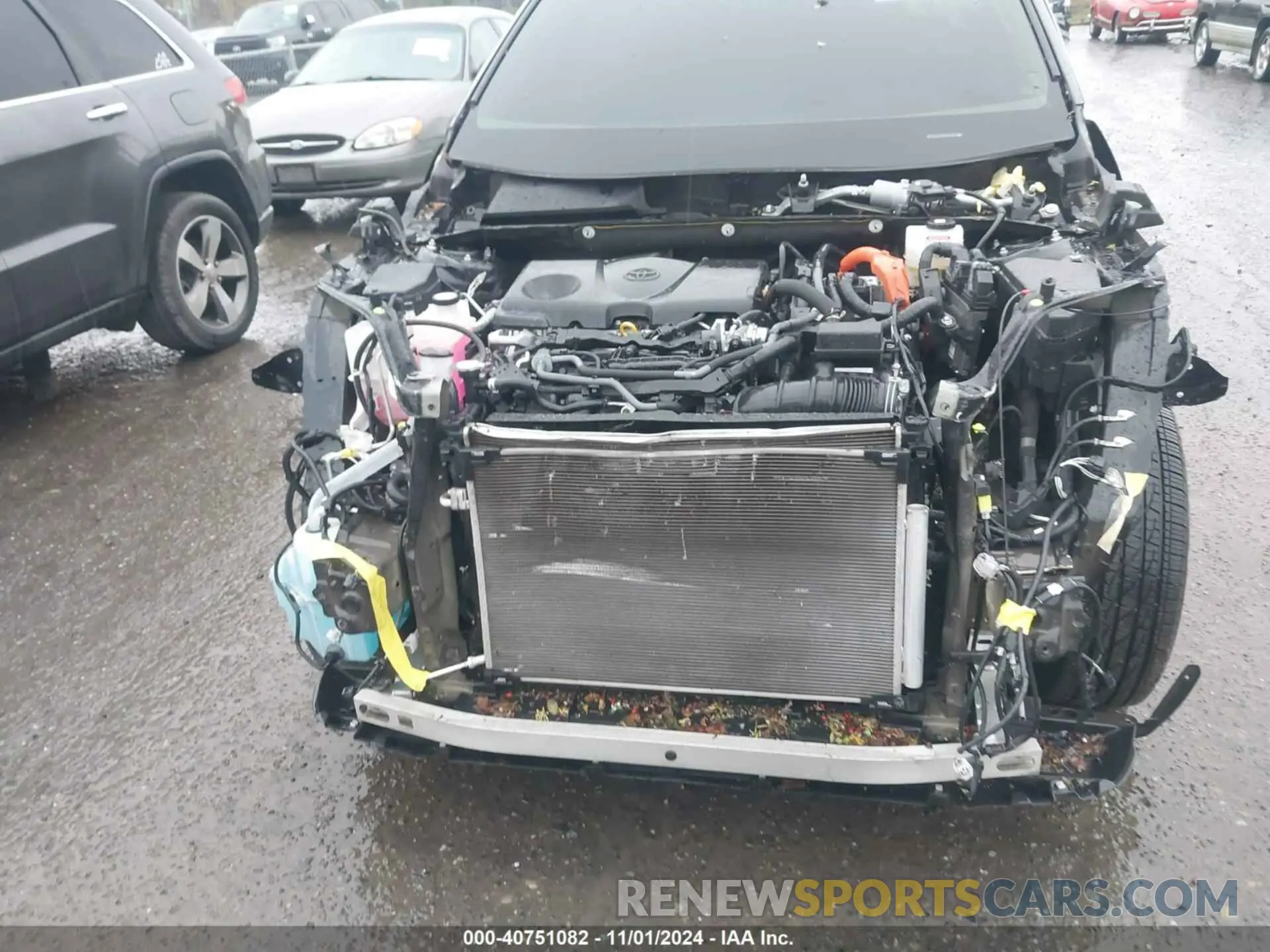 6 Фотография поврежденного автомобиля JTMLWRFVXND567321 TOYOTA RAV4 HYBRID 2022