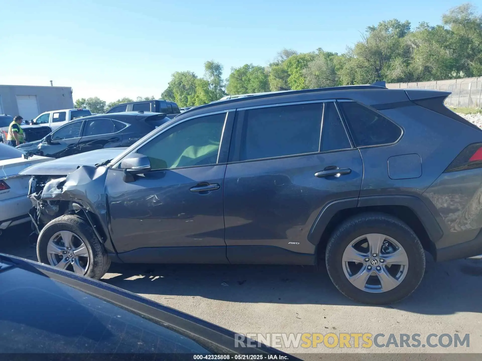 14 Photograph of a damaged car JTMRWRFVXND162537 TOYOTA RAV4 HYBRID 2022