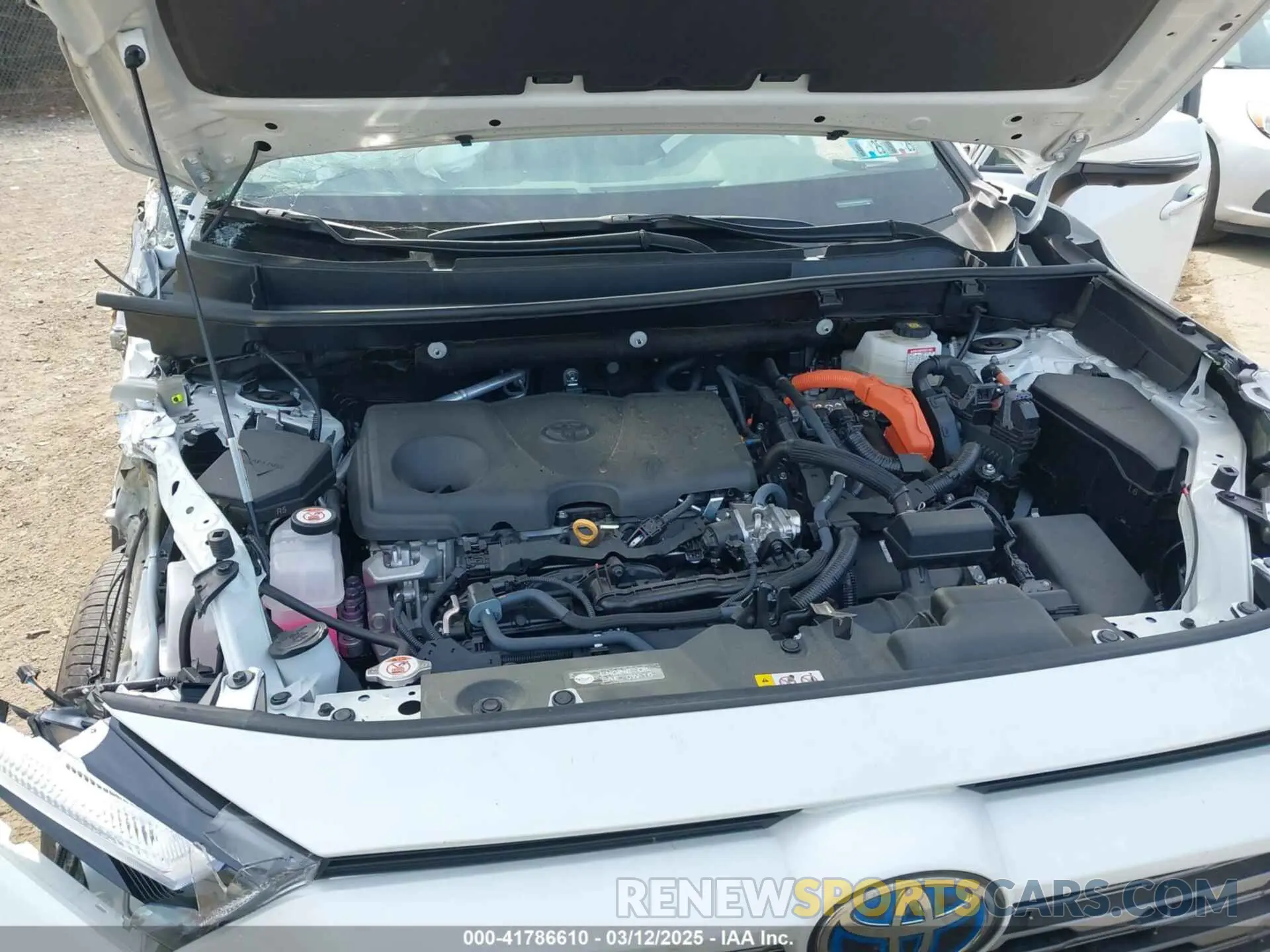 10 Photograph of a damaged car 2T3D6RFV5PW043438 TOYOTA RAV4 HYBRID 2023