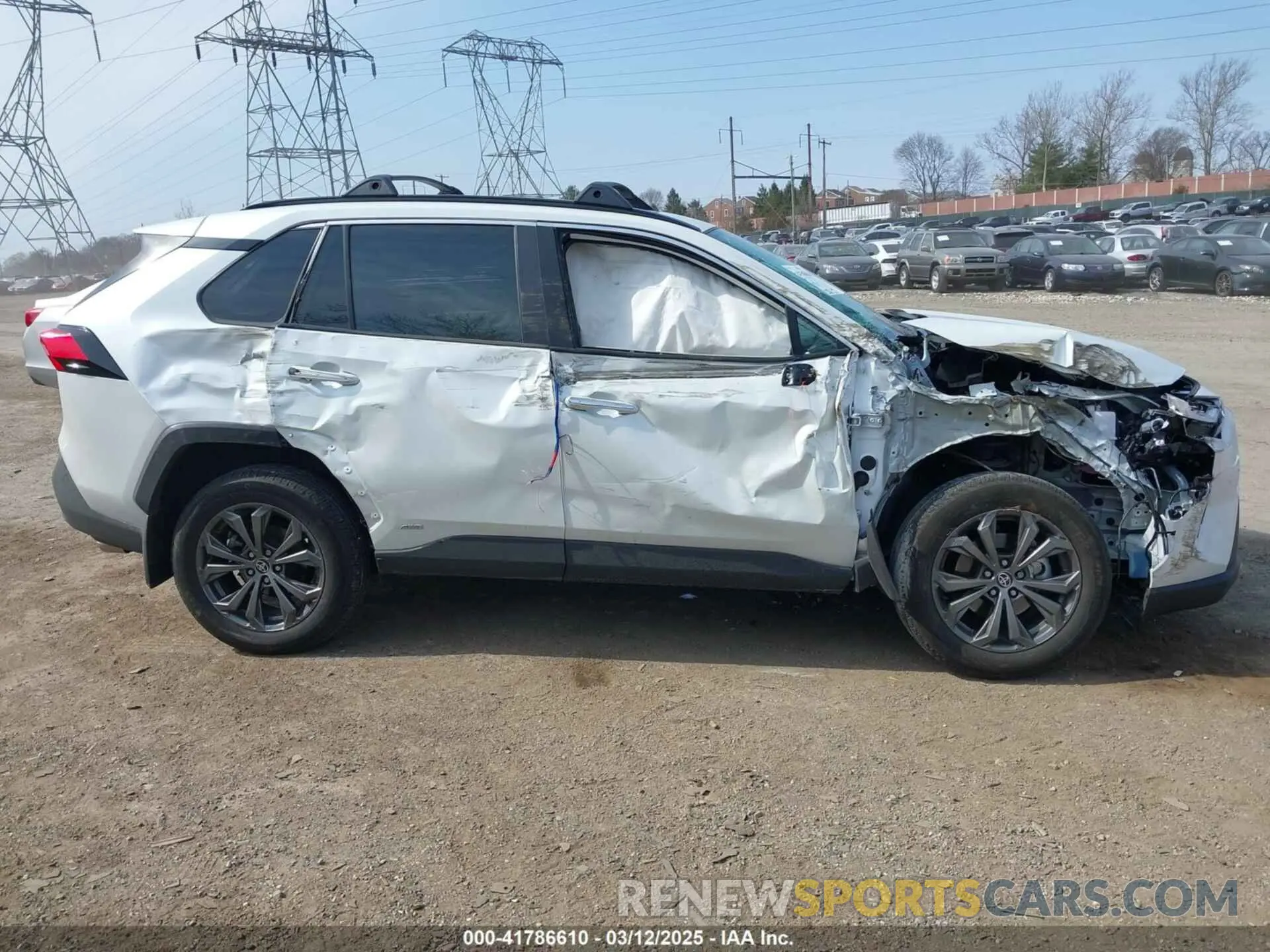 14 Photograph of a damaged car 2T3D6RFV5PW043438 TOYOTA RAV4 HYBRID 2023