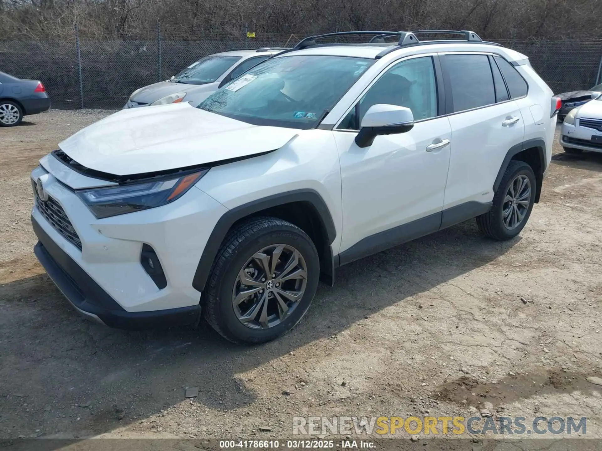 2 Photograph of a damaged car 2T3D6RFV5PW043438 TOYOTA RAV4 HYBRID 2023