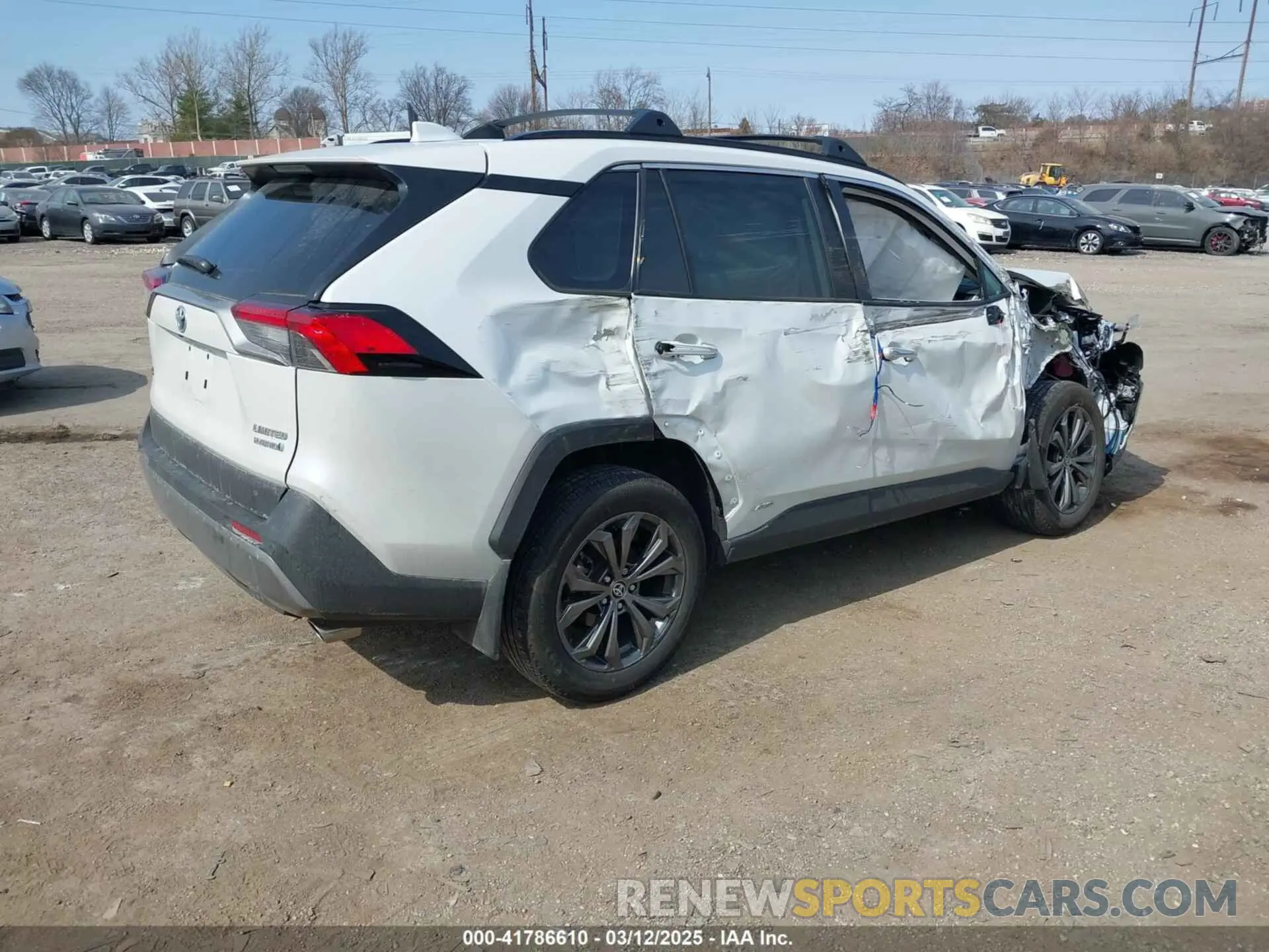 4 Photograph of a damaged car 2T3D6RFV5PW043438 TOYOTA RAV4 HYBRID 2023