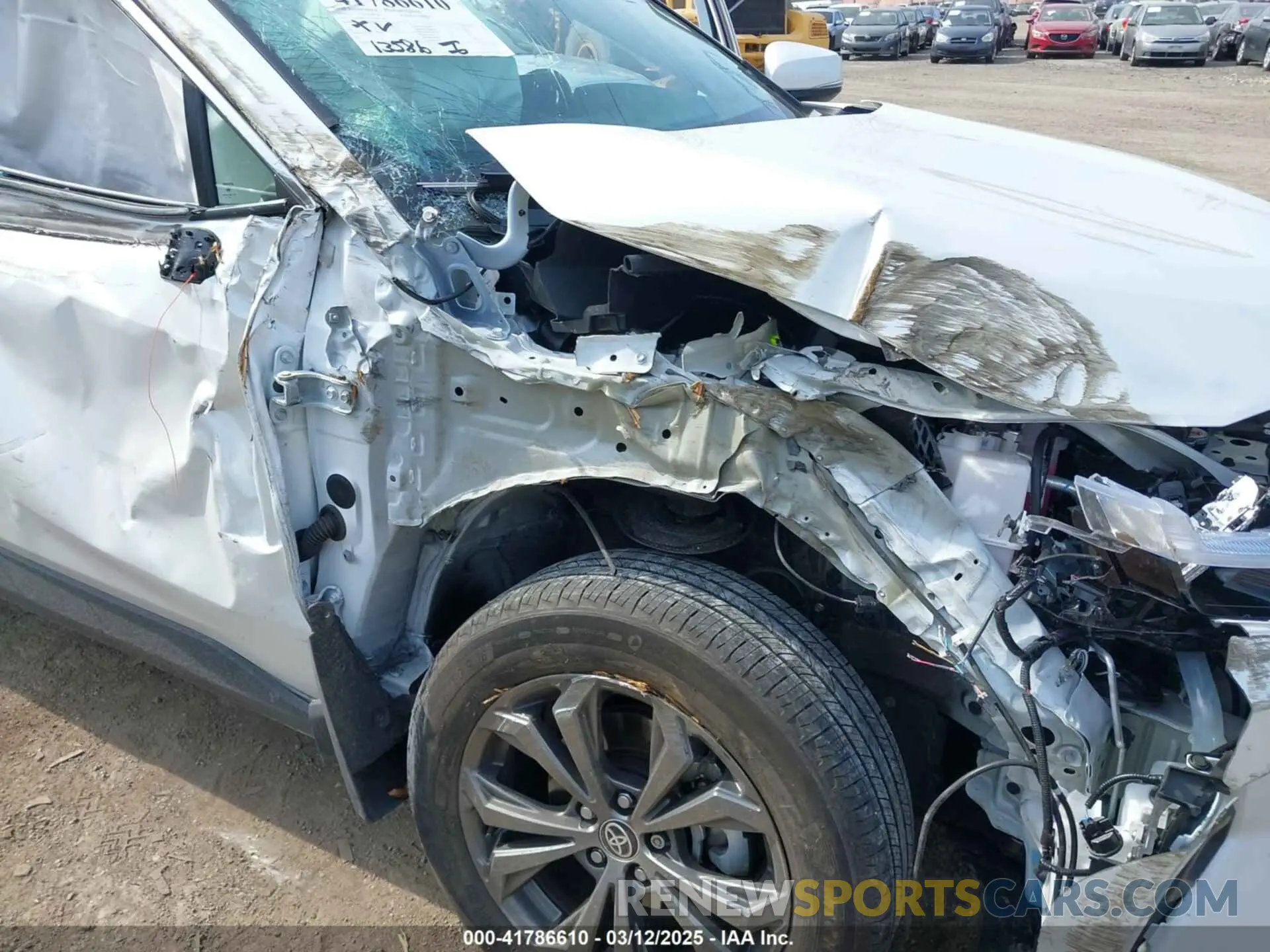 6 Photograph of a damaged car 2T3D6RFV5PW043438 TOYOTA RAV4 HYBRID 2023