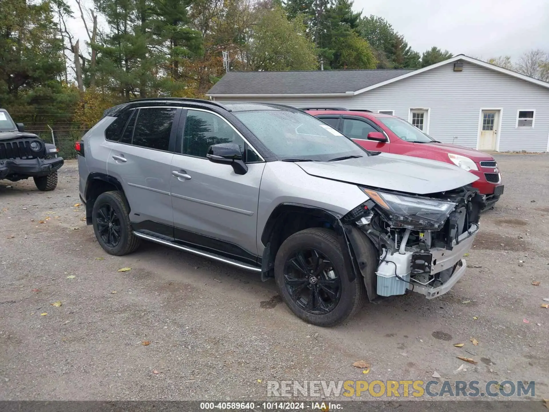 1 Photograph of a damaged car 2T3E6RFV2PW041604 TOYOTA RAV4 HYBRID 2023
