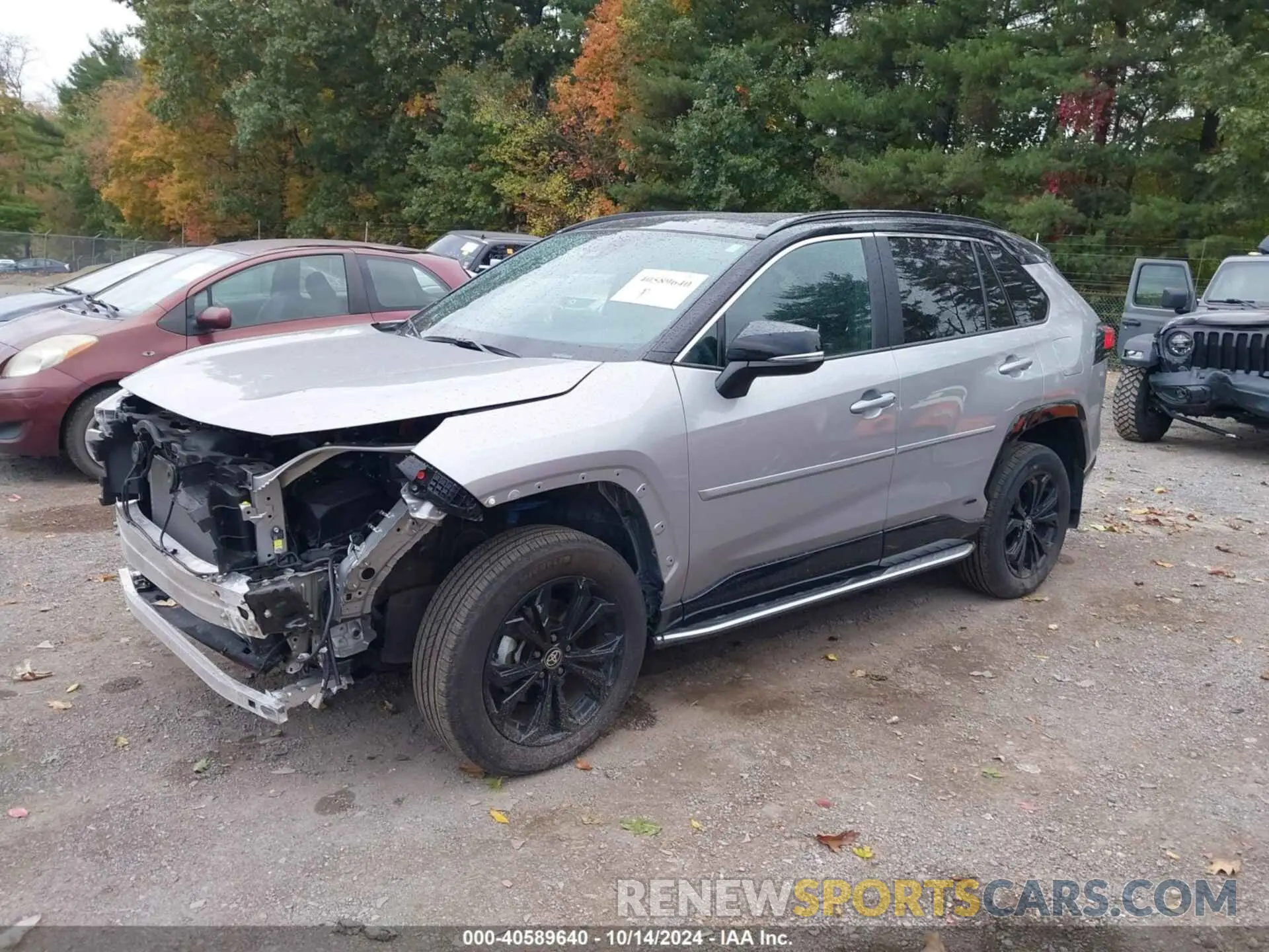 2 Photograph of a damaged car 2T3E6RFV2PW041604 TOYOTA RAV4 HYBRID 2023