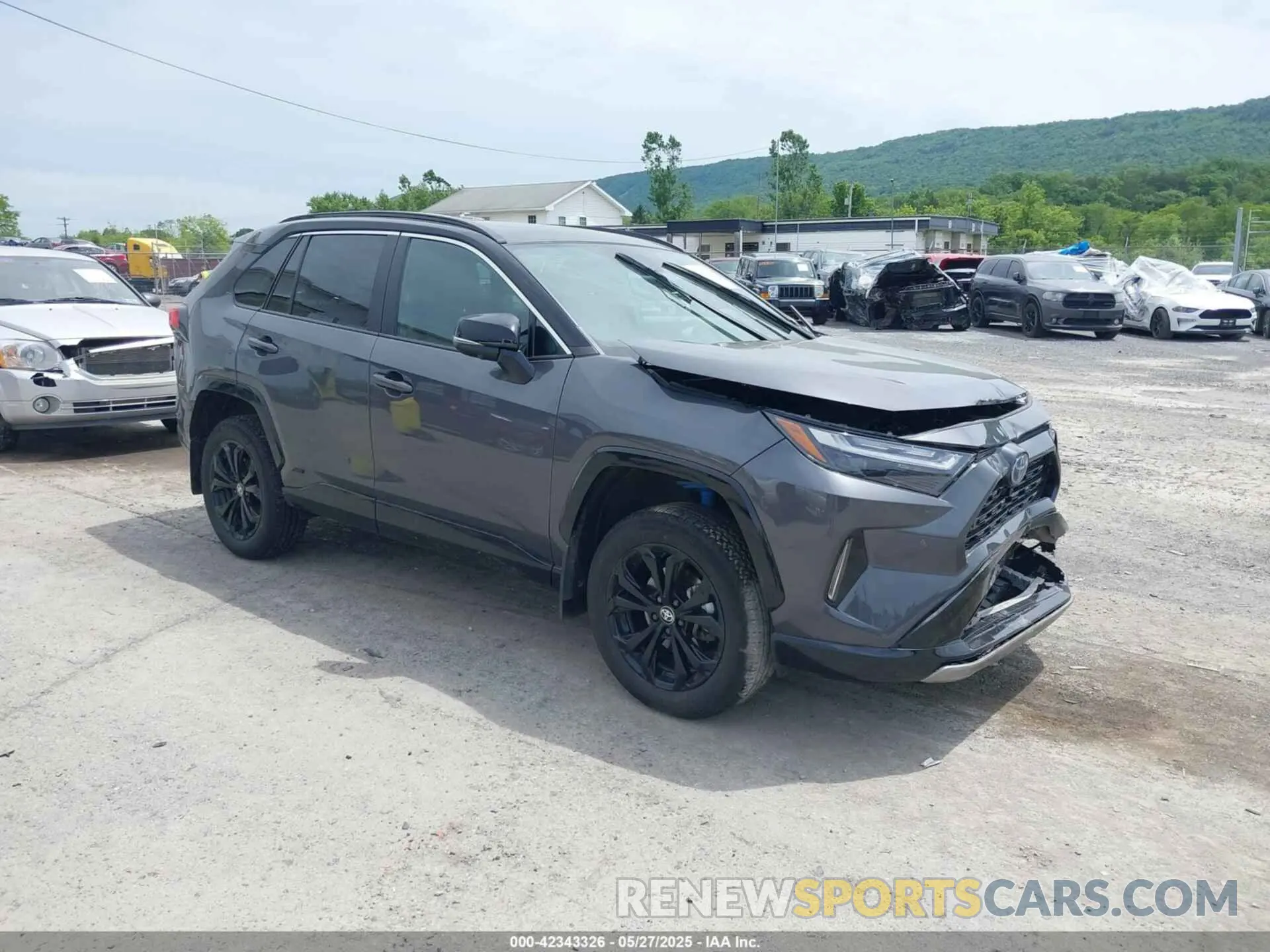 1 Фотография поврежденного автомобиля 2T3E6RFV5PW046148 TOYOTA RAV4 HYBRID 2023